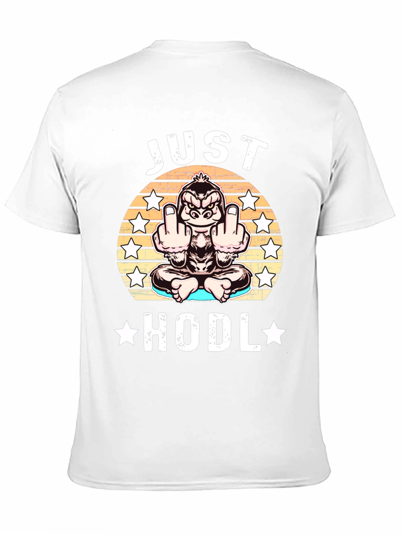 Just HODL T-Shirt Gorilla Crypto Investor