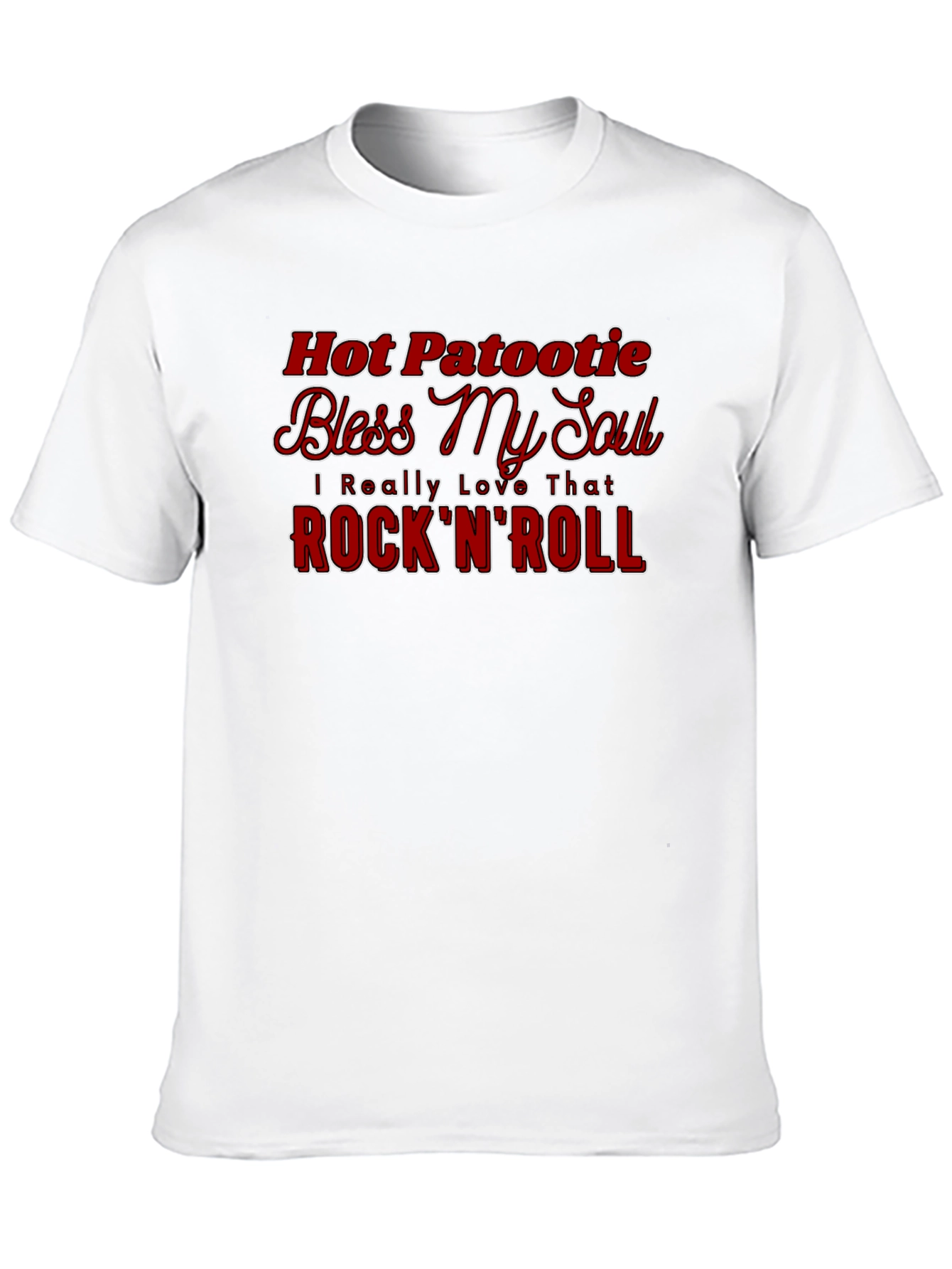 Hot Patootie RocknRoll Graphic T-Shirt