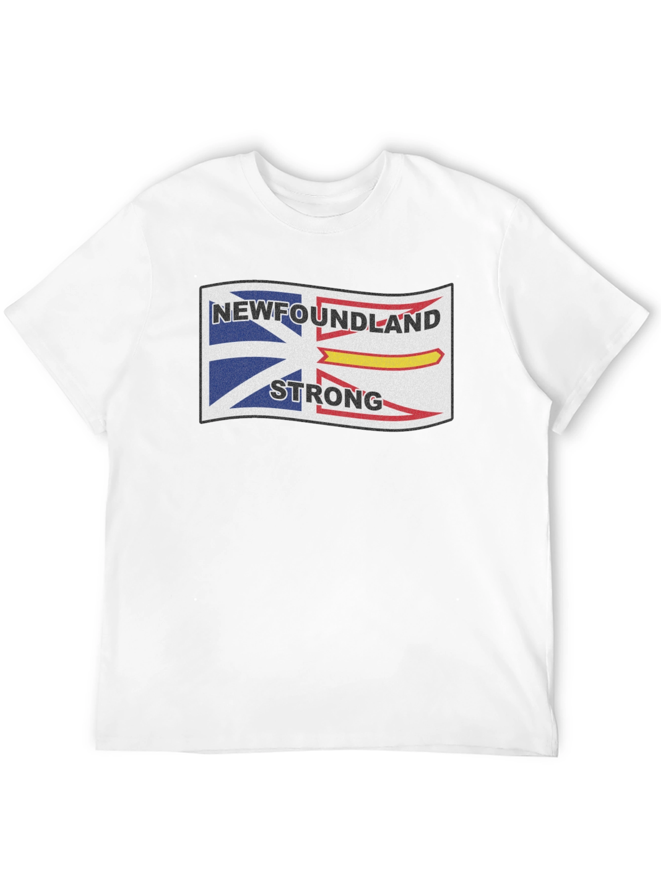 Newfoundland Strong Graphic Tee - Black