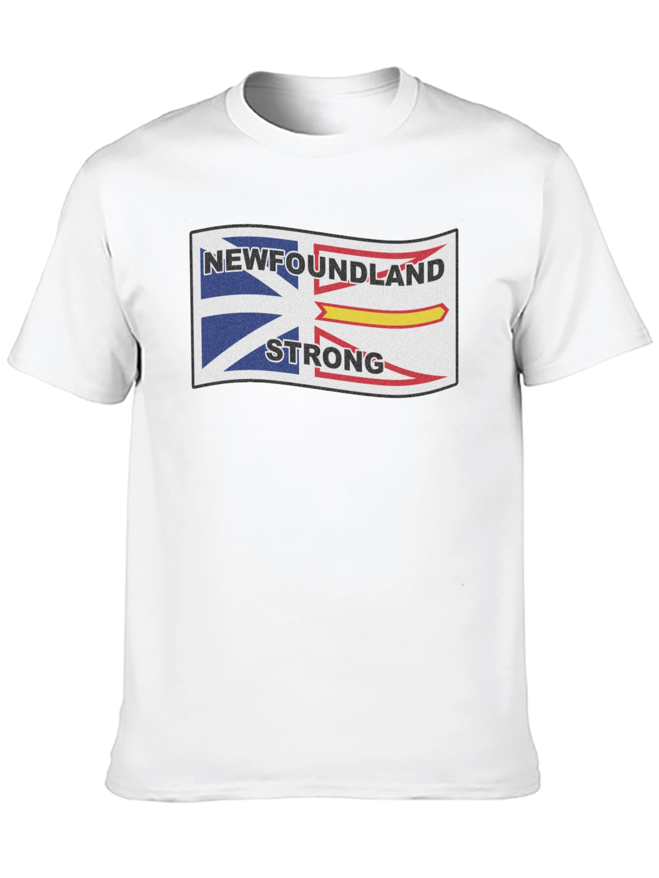 Newfoundland Strong Graphic Tee - Black