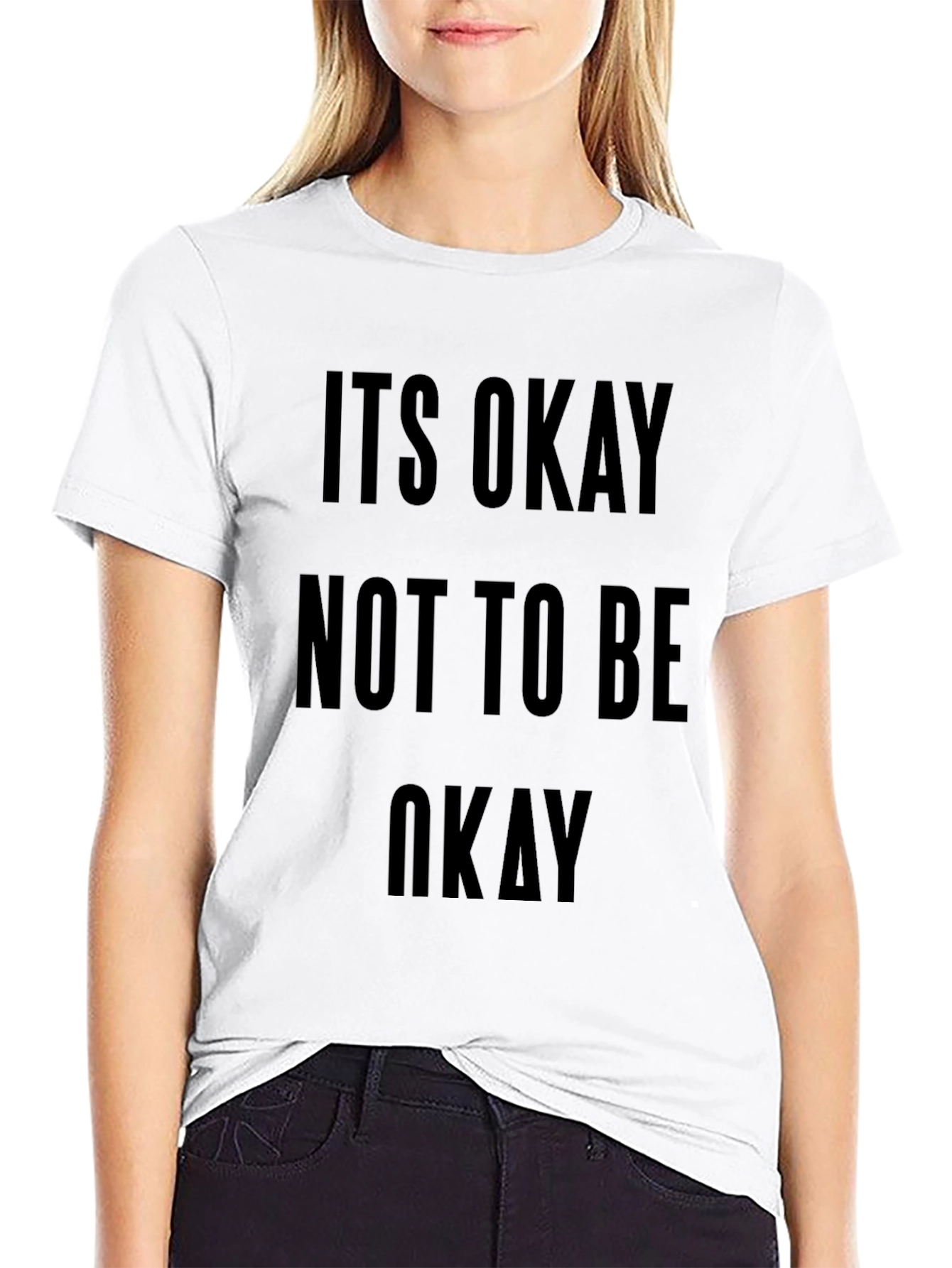Its Okay Not To Be Okay Graphic Tee