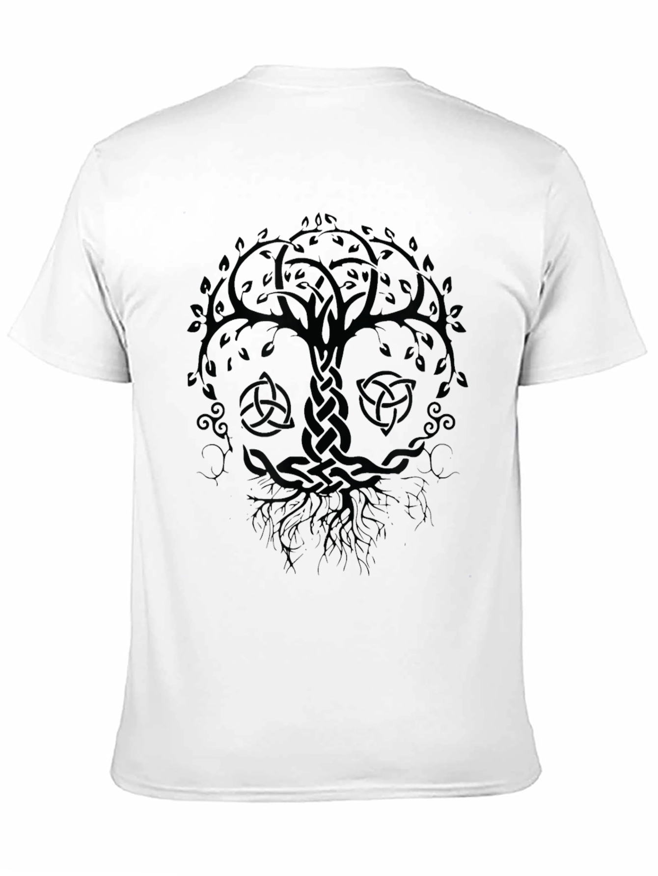 Celtic Tree of Life Black Graphic Tee