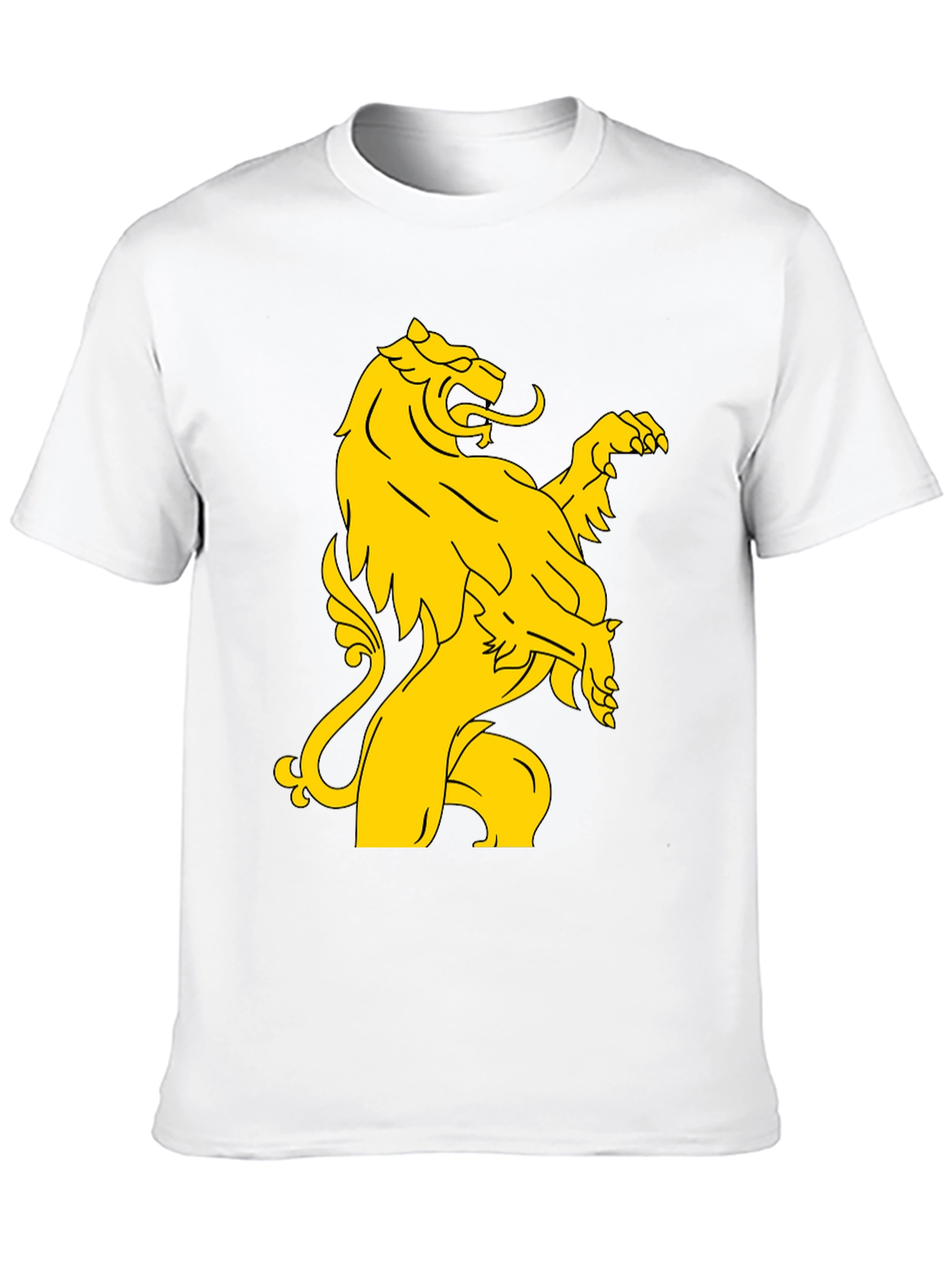 Lion Rampant Graphic T-Shirt - Black