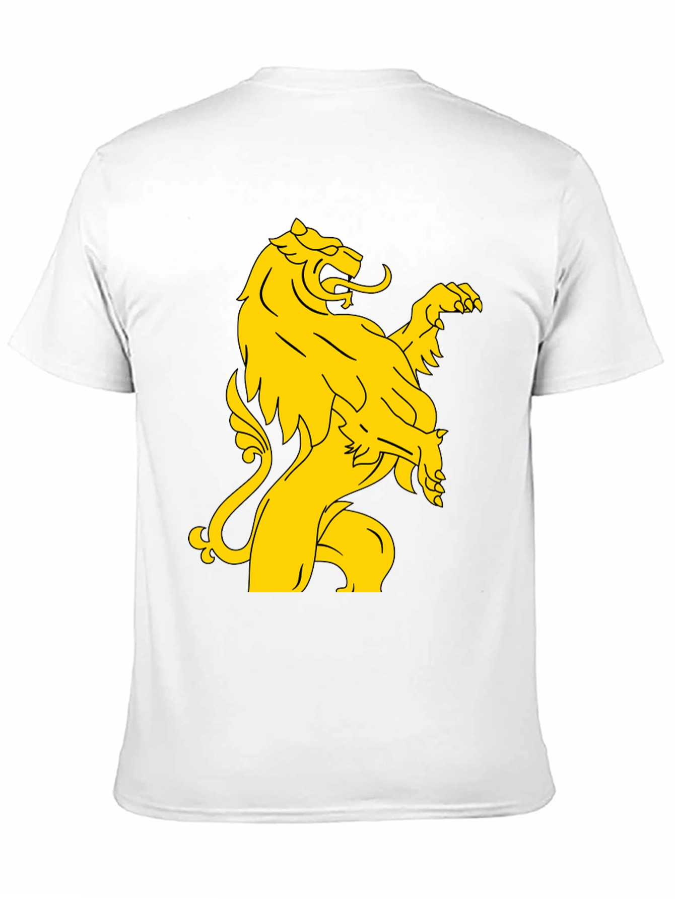 Lion Rampant Graphic T-Shirt - Black