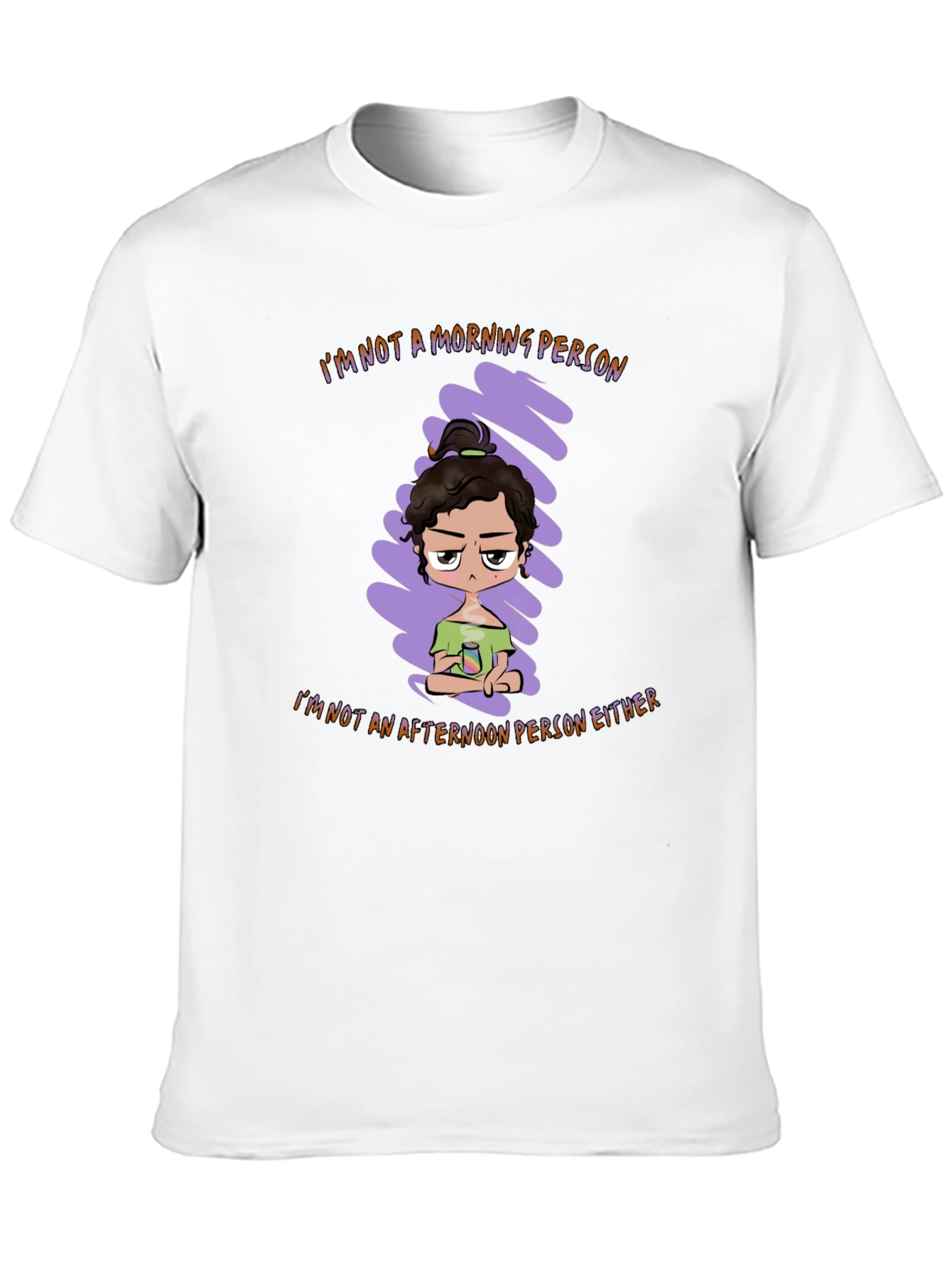 Im Not a Morning Person Graphic Tee