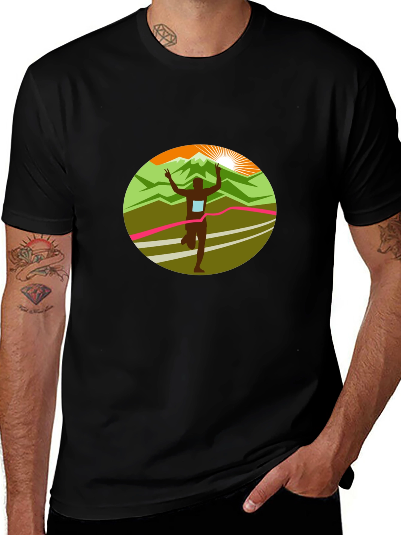 Runners Finish Line T-Shirt