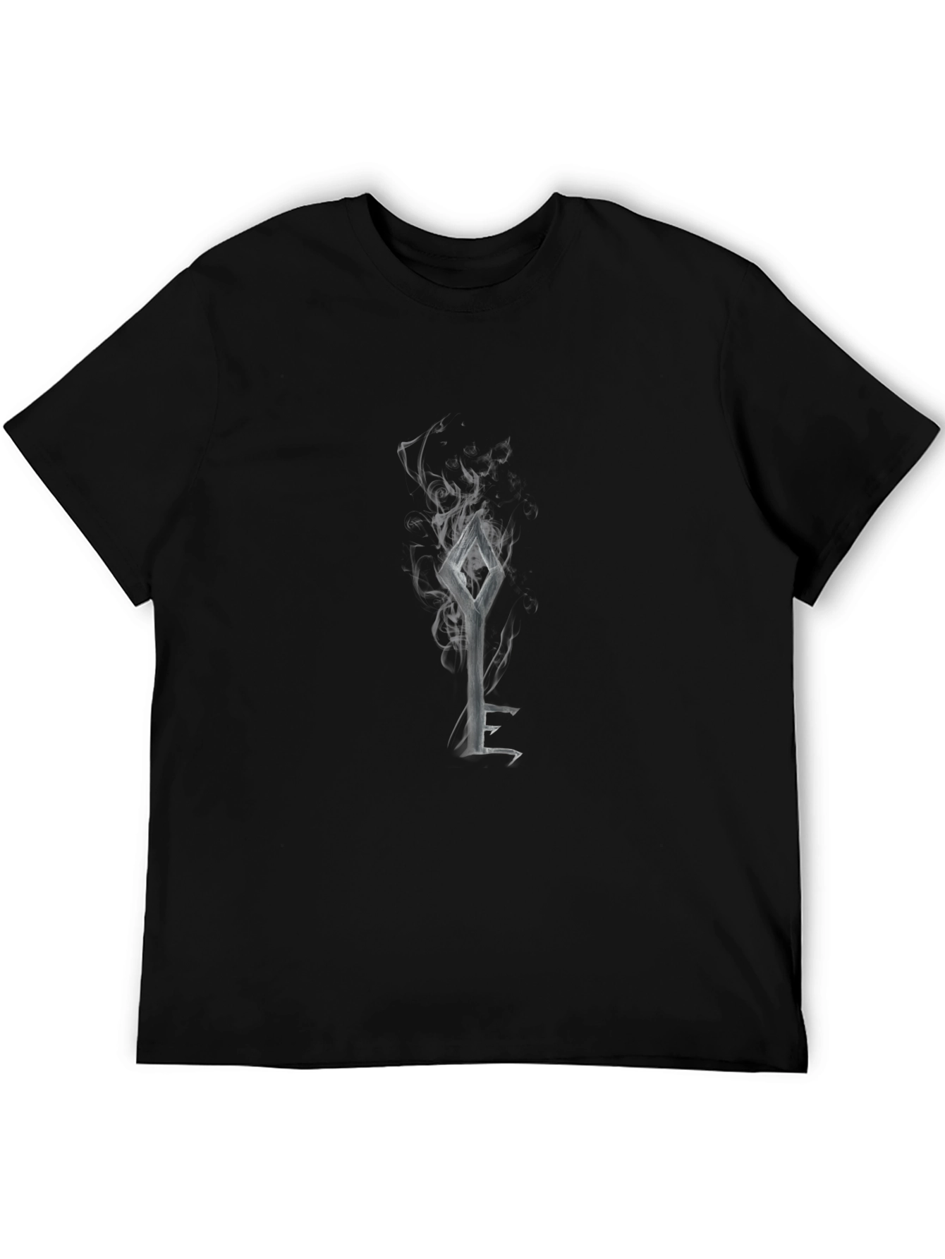 Mystic Key Graphic Tee - Black Short Sleeve