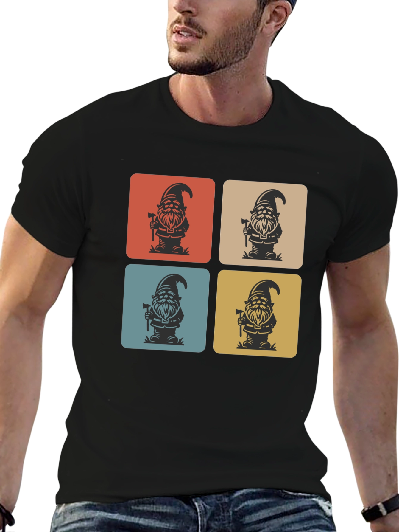 Retro Gnome Graphic Tee