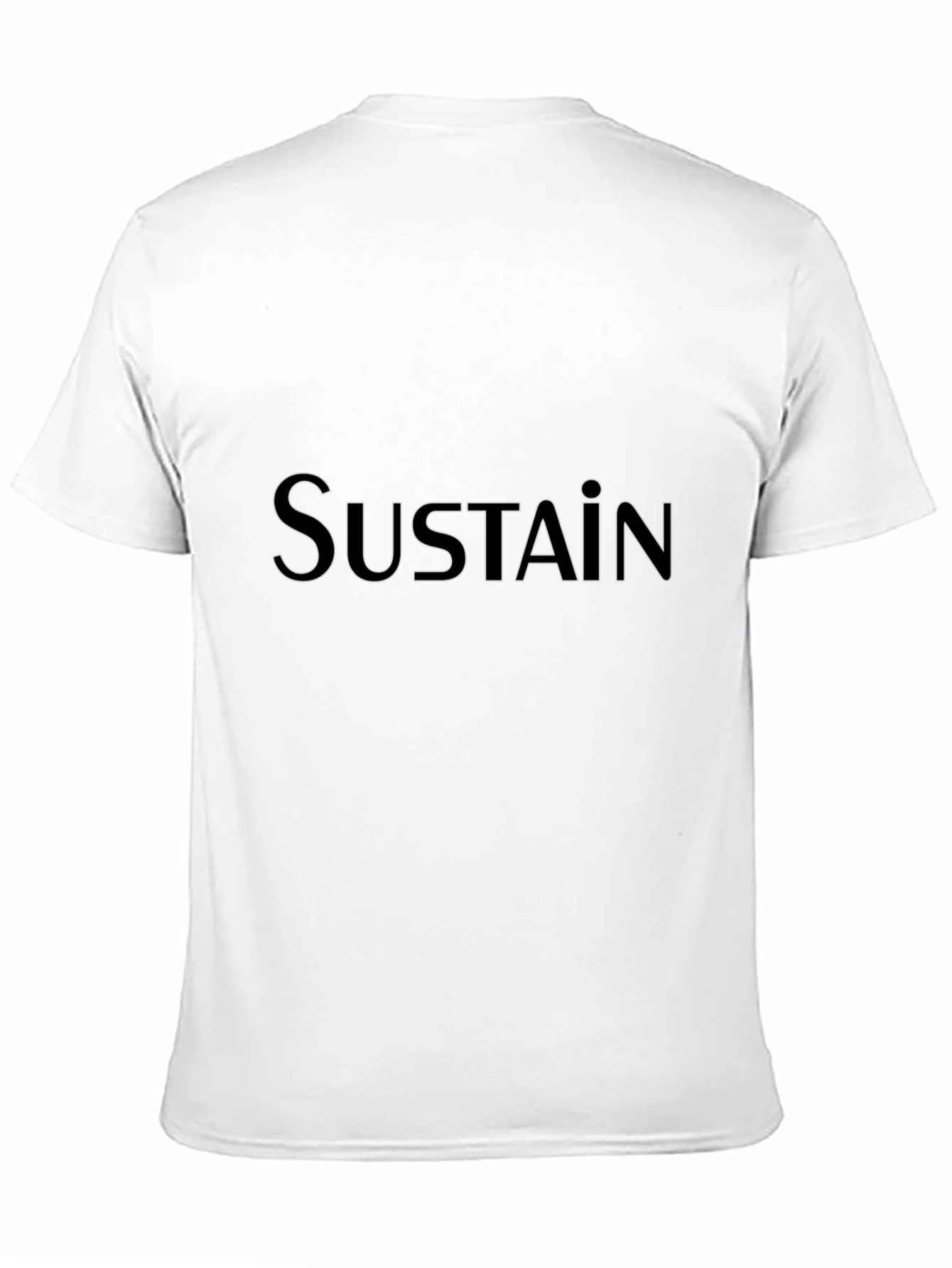 Sustain Graphic Tee - Black Cotton Blend