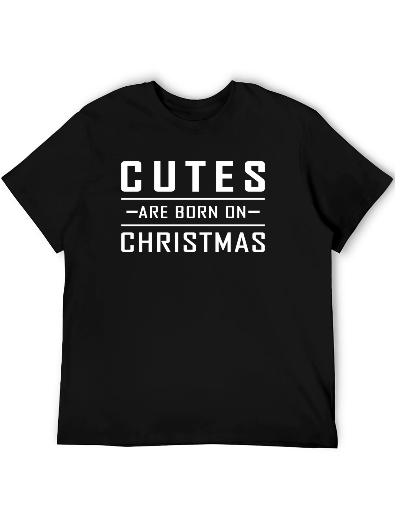 Cutes Born on Christmas Graphic Tee