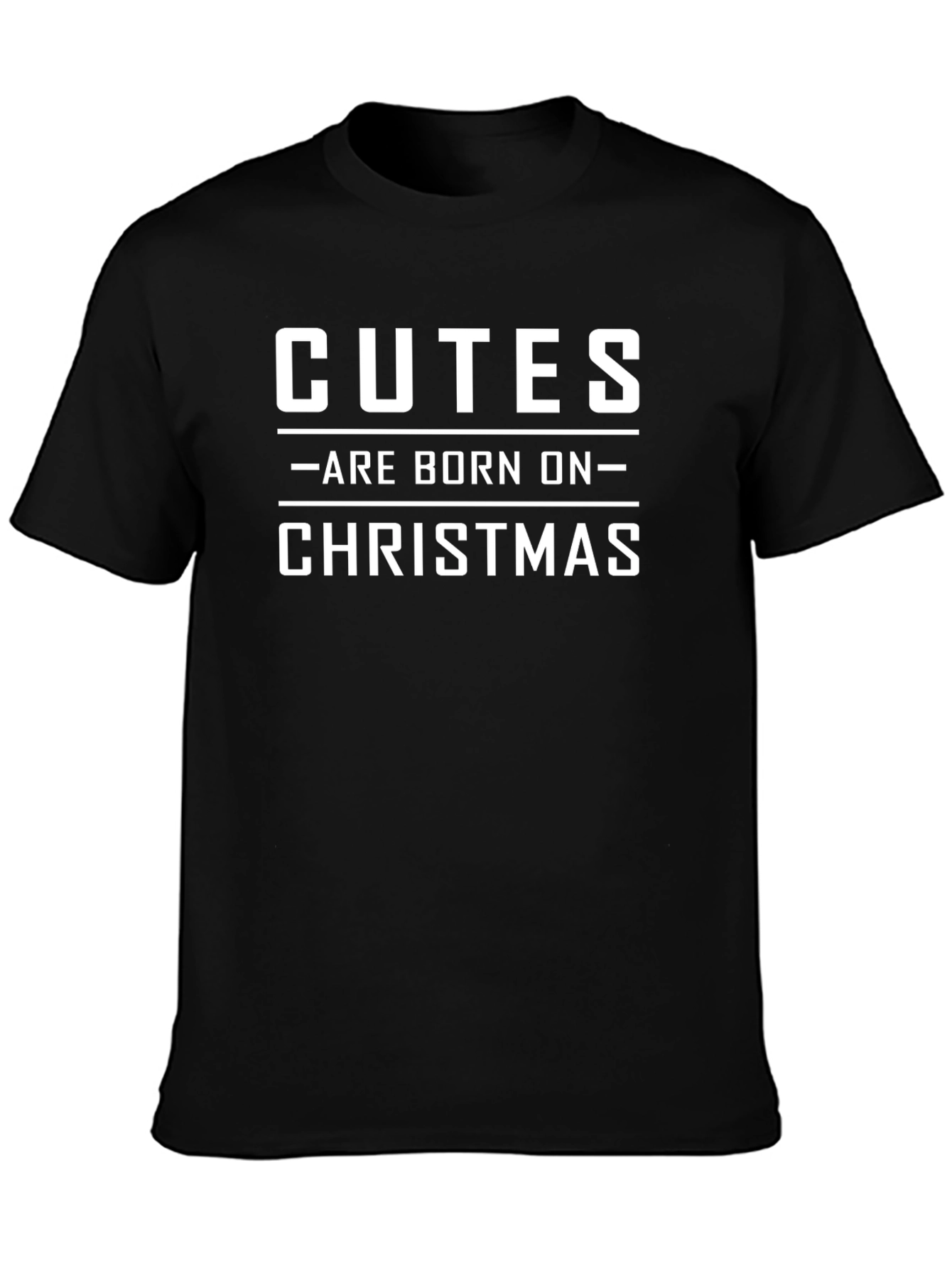 Cutes Born on Christmas Graphic Tee