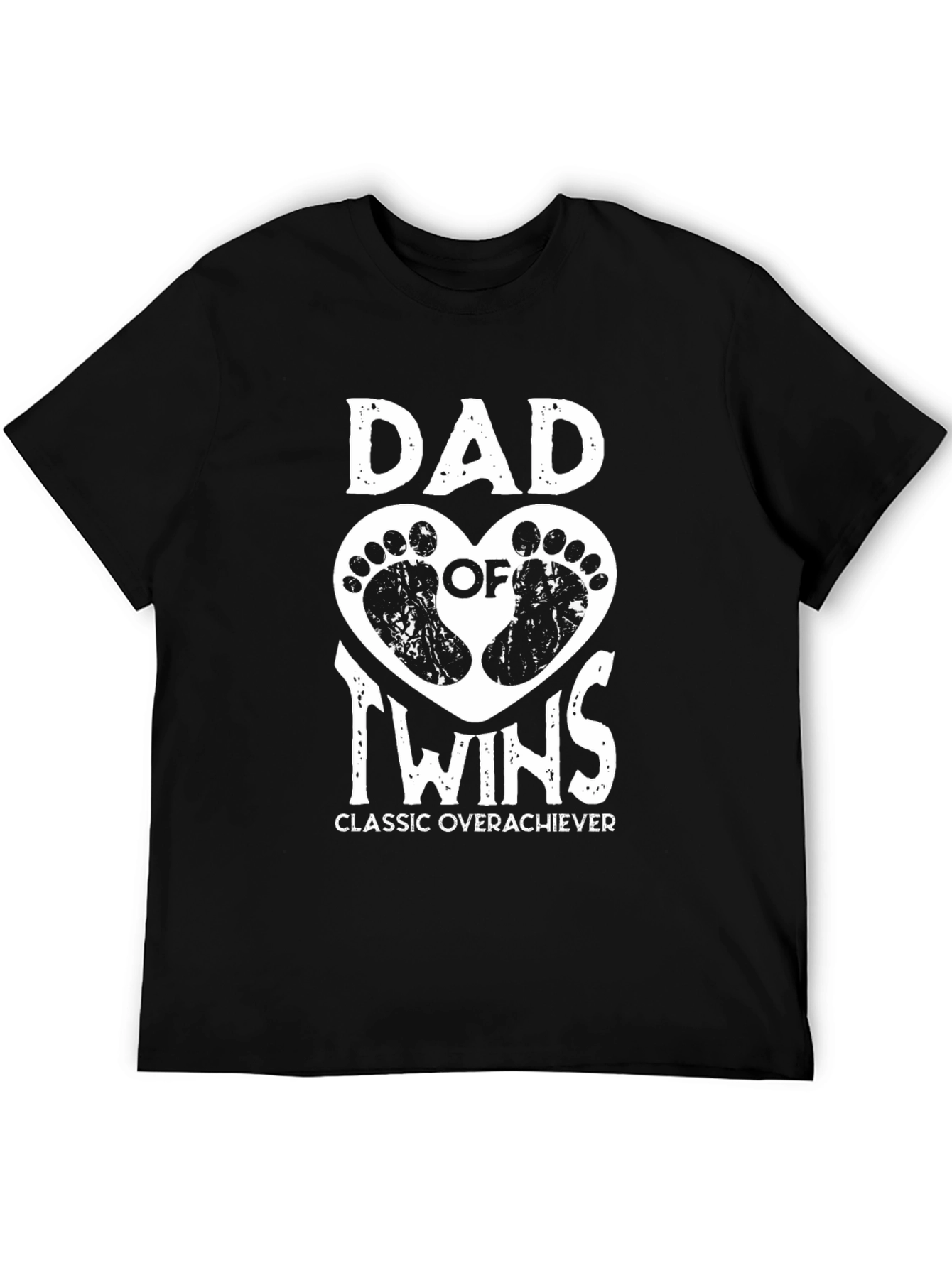 Dad of Twins Classic Overachiever T-Shirt
