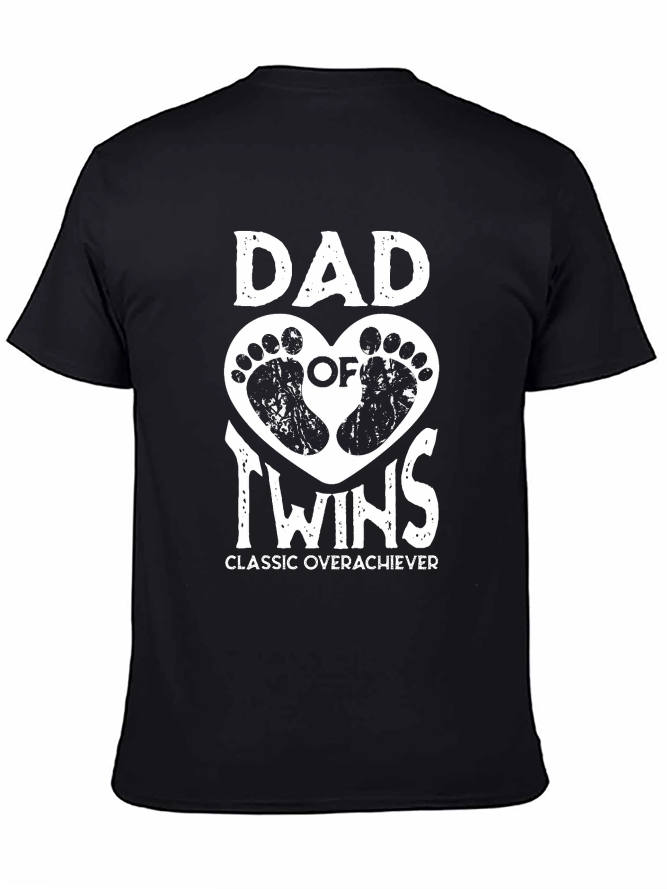 Dad of Twins Classic Overachiever T-Shirt