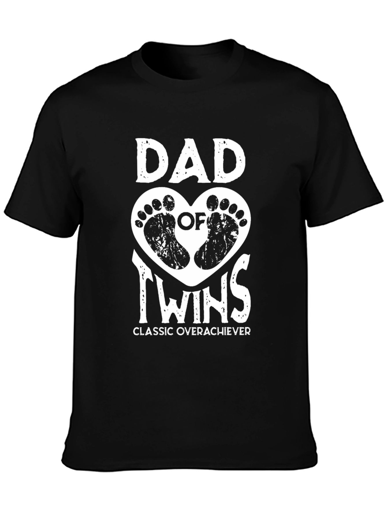 Dad of Twins Classic Overachiever T-Shirt