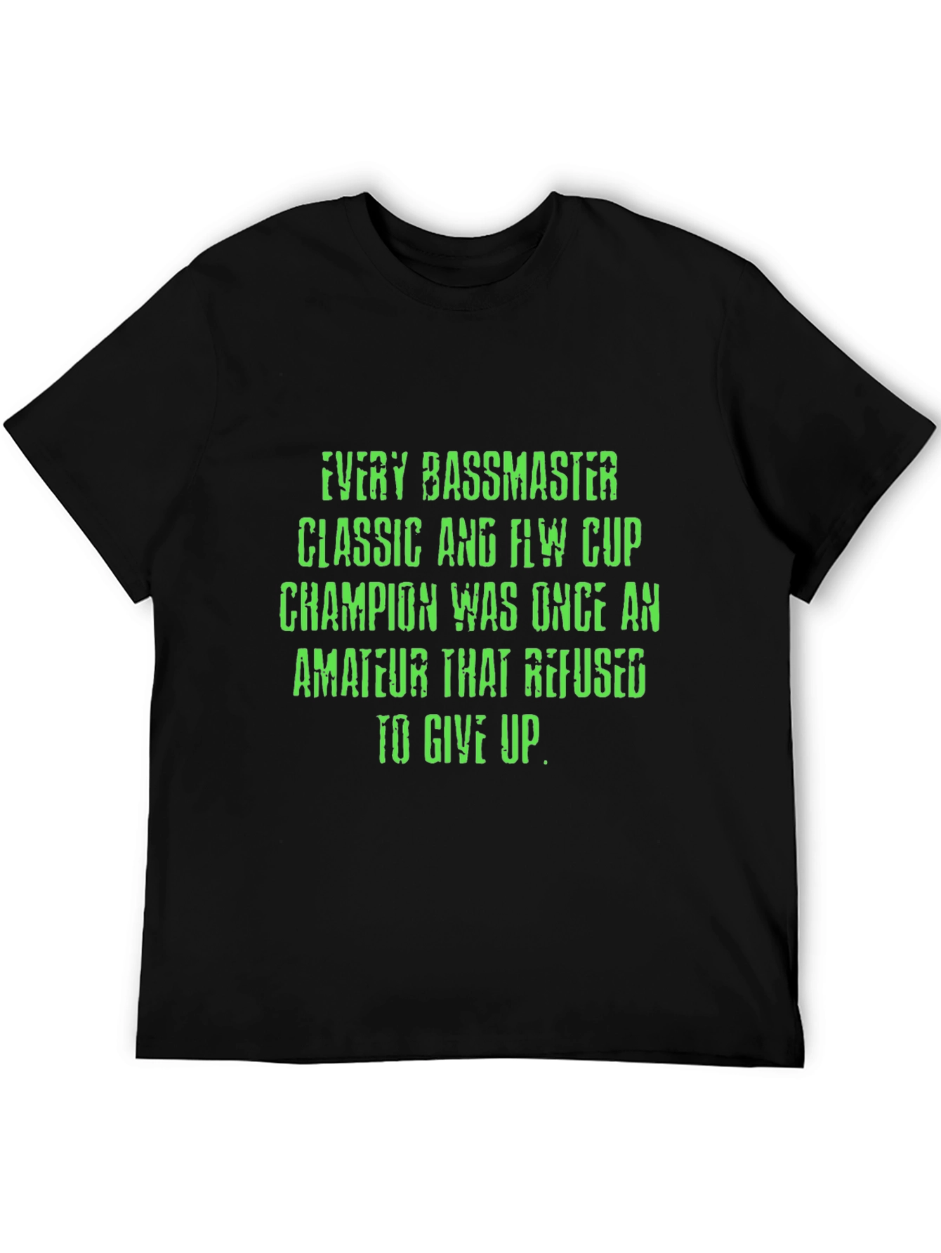 Bassmaster Champion Black Graphic Tee