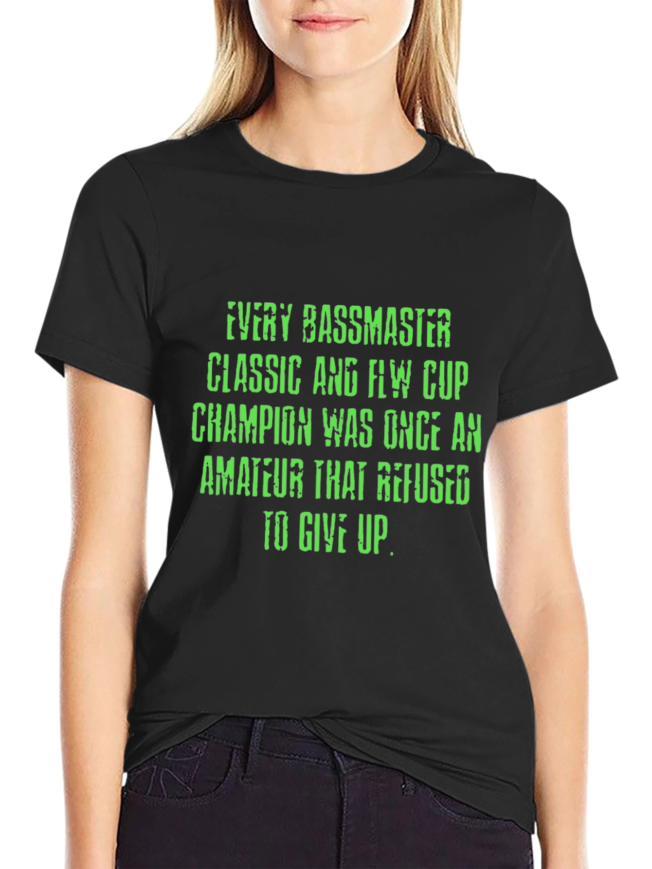 Bassmaster Champion Black Graphic Tee