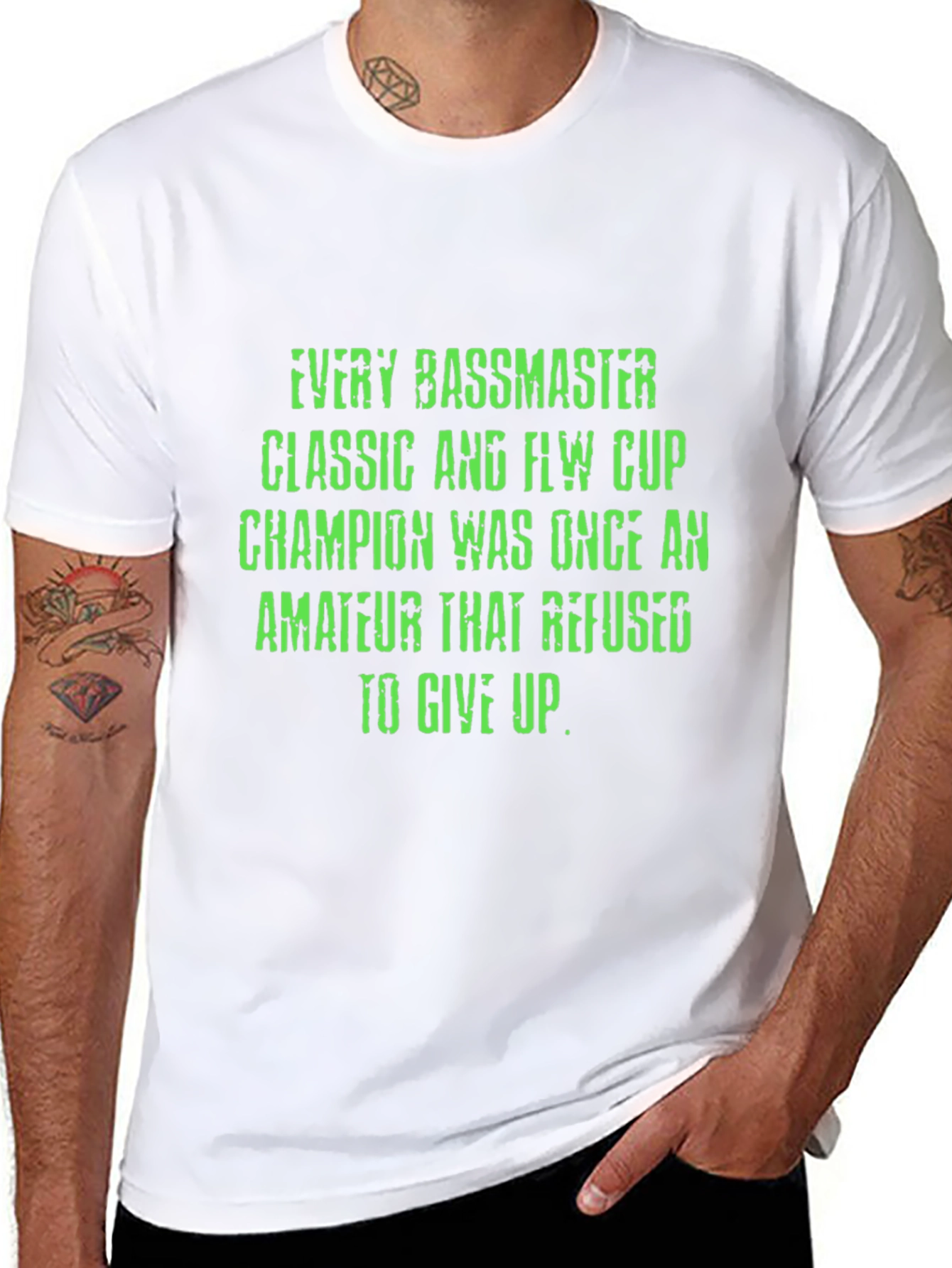 Bassmaster Champion Black Graphic Tee