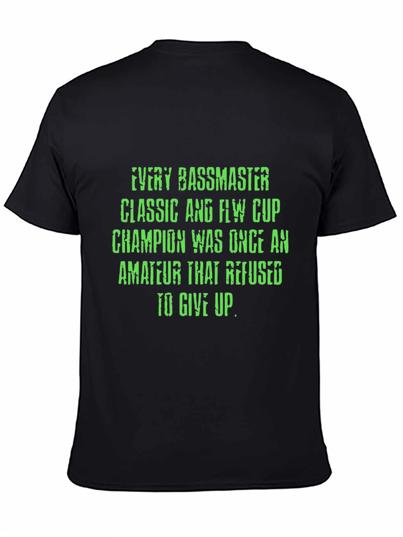 Bassmaster Champion Black Graphic Tee