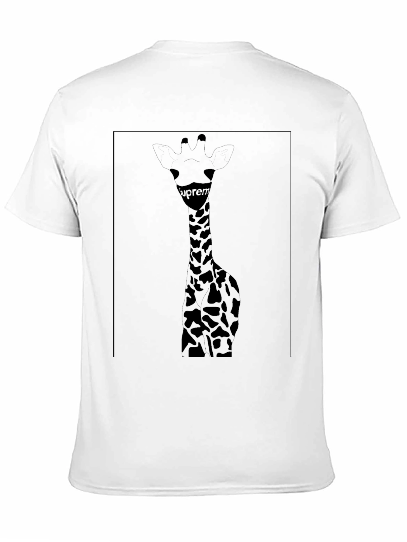Giraffe Graphic Tee - Supreme Style