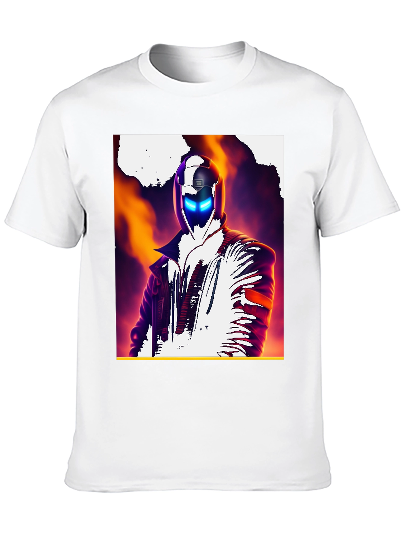 Cyberpunk Rider Black T-Shirt