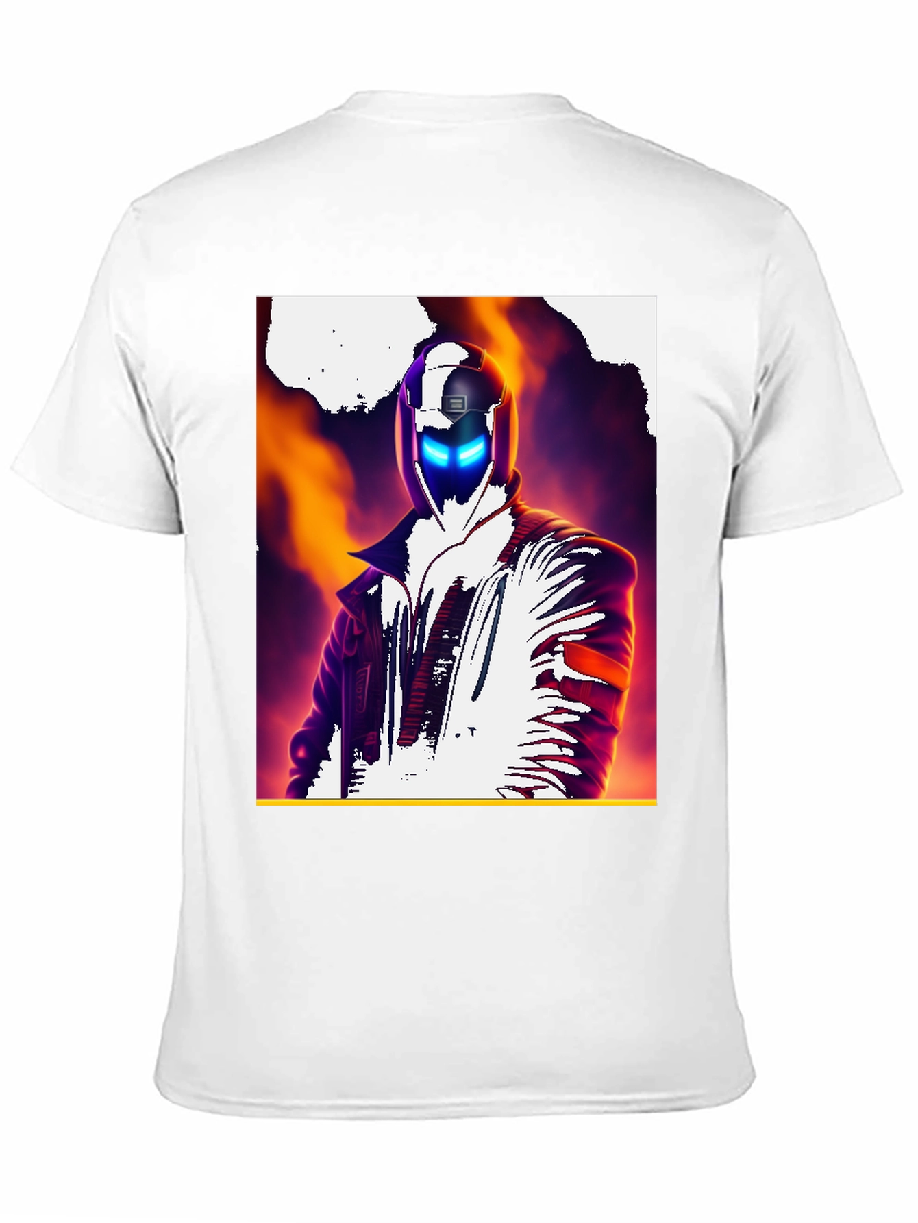 Cyberpunk Rider Black T-Shirt