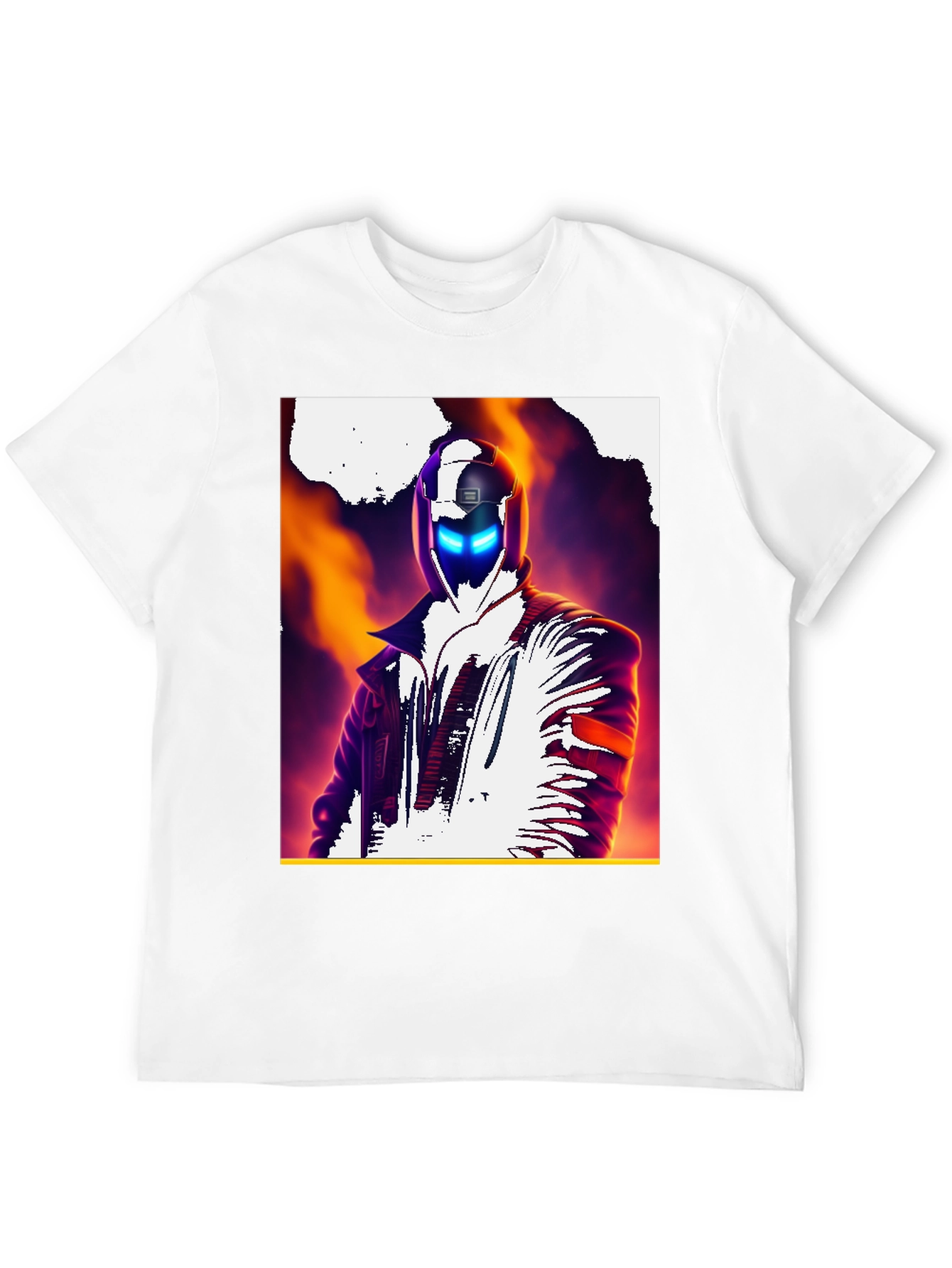 Cyberpunk Rider Black T-Shirt