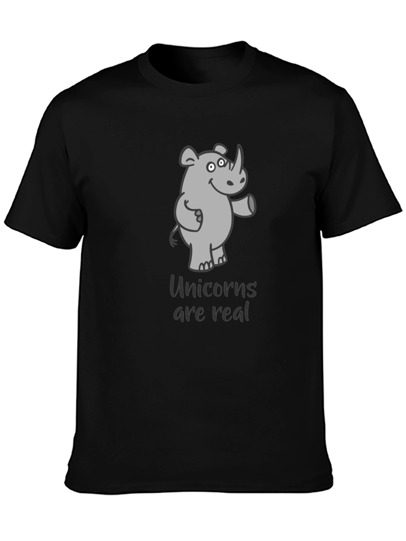 Unicorns Are Real Humor Tee