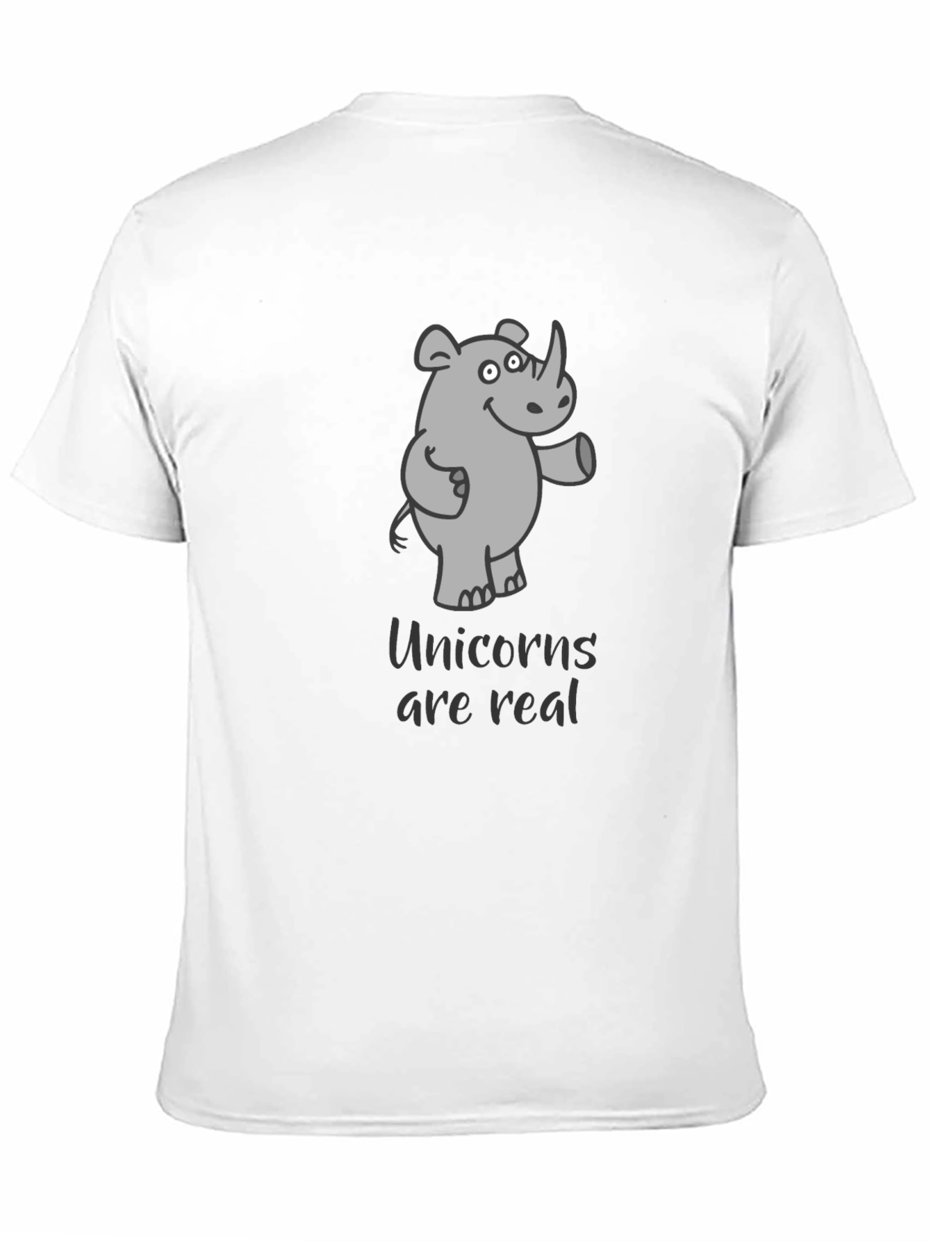 Unicorns Are Real Humor Tee