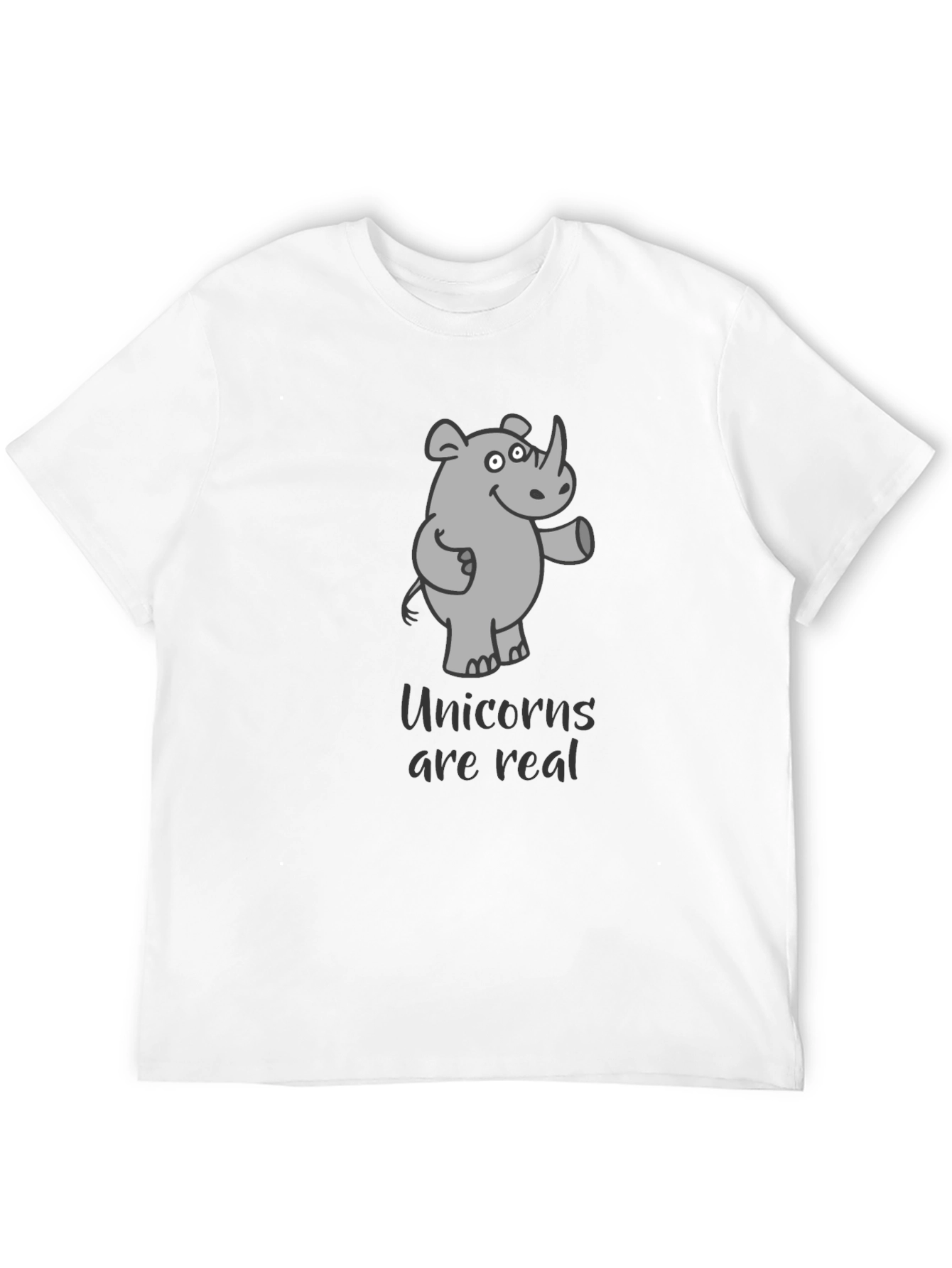 Unicorns Are Real Humor Tee