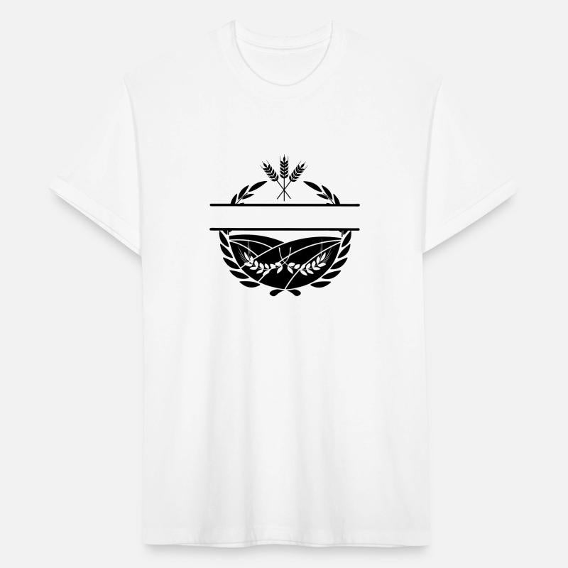 Laurel wreath landscape farmer