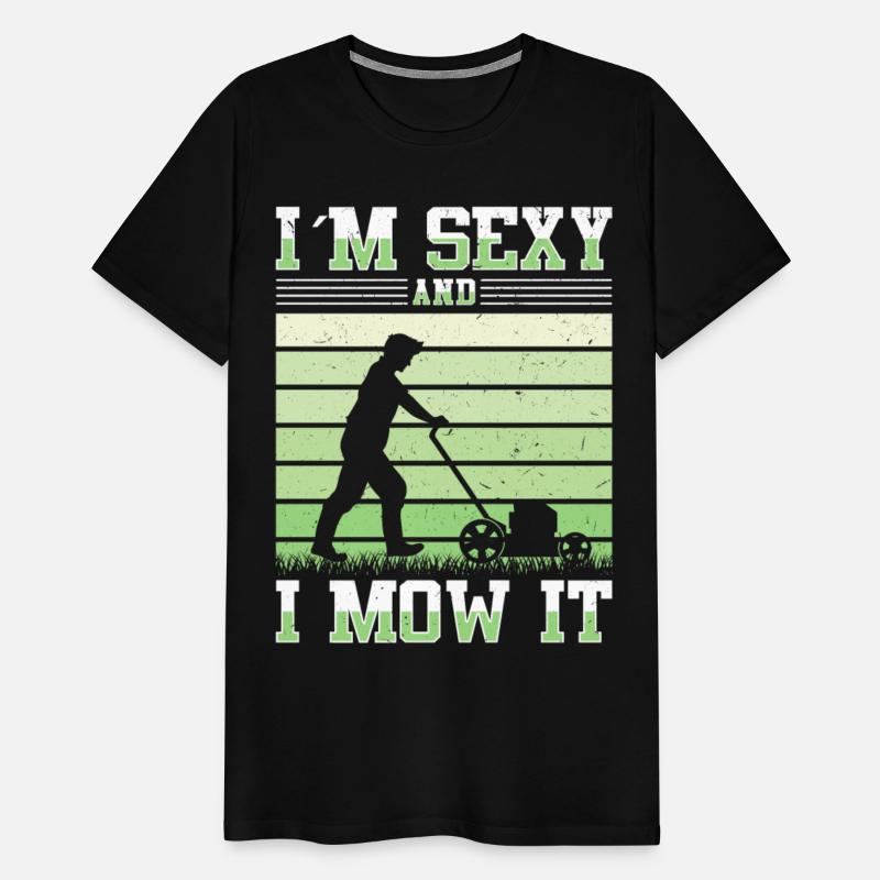 Lawn Mowing Lawn Mower Gardener Gardening