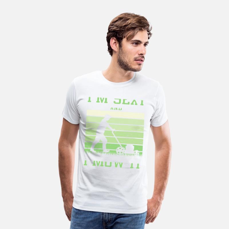 Lawn Mowing Lawn Mower Gardener Gardening