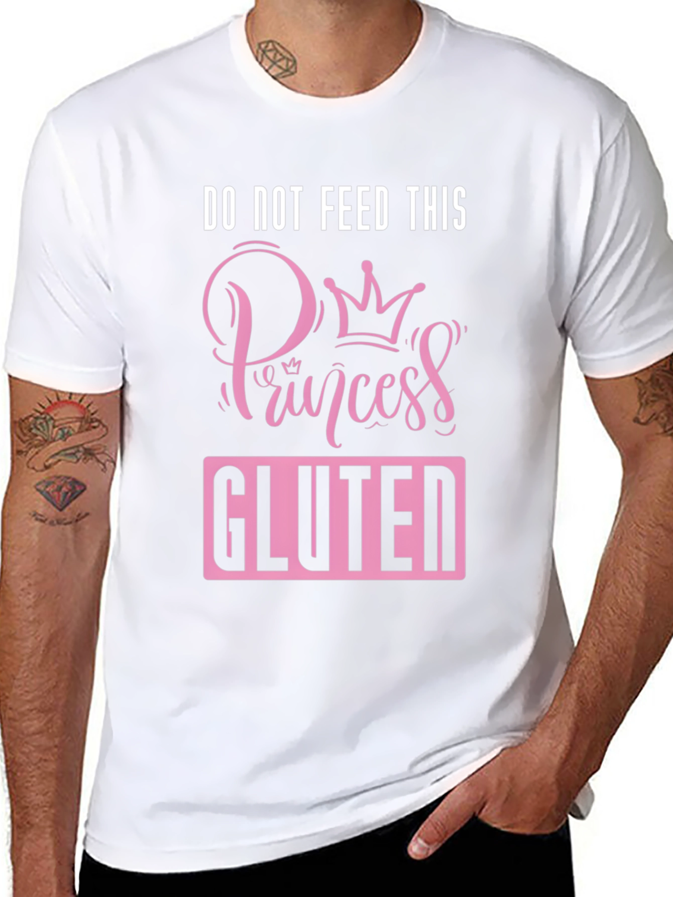 Do Not Feed Princess Gluten T-Shirt