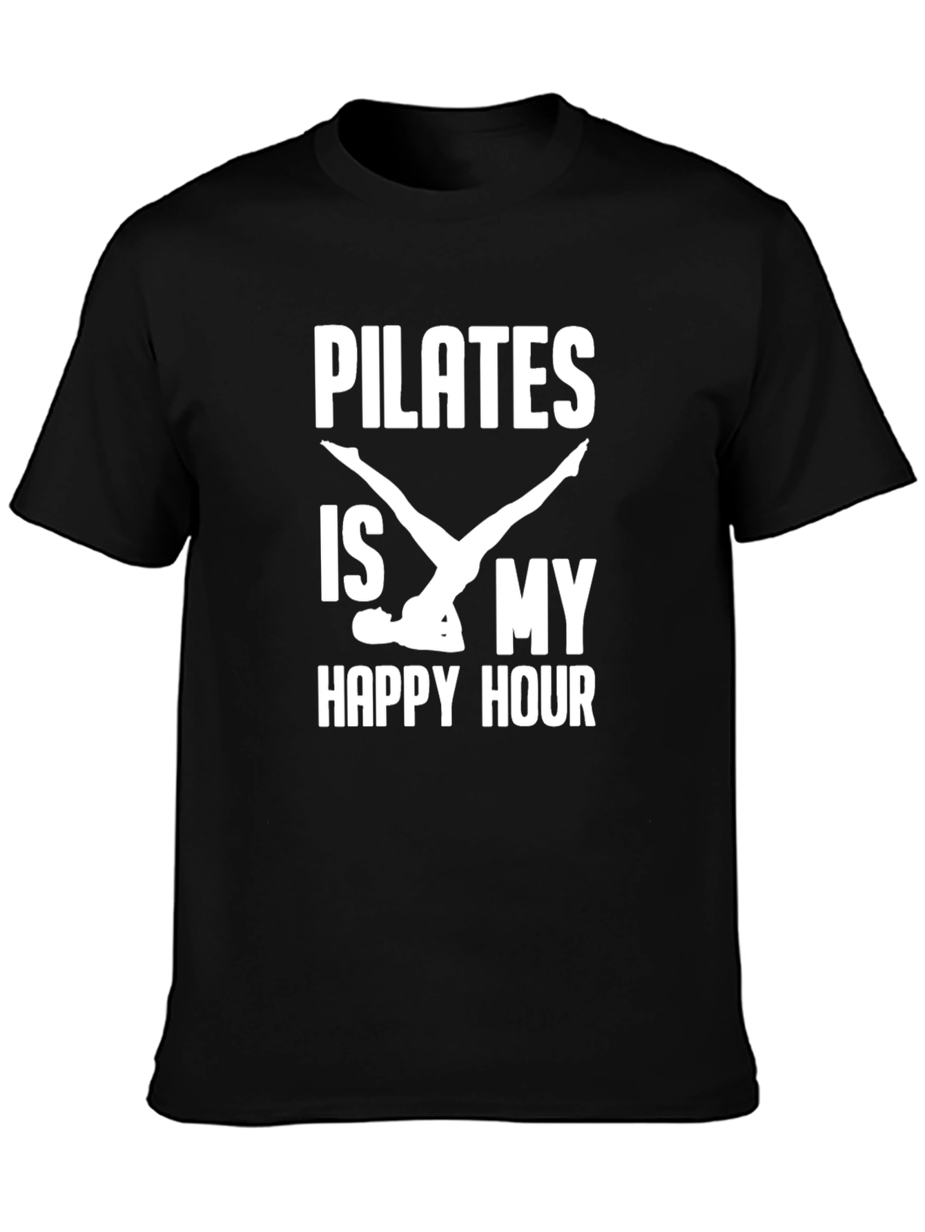 Pilates Is My Happy Hour Graphic Tee