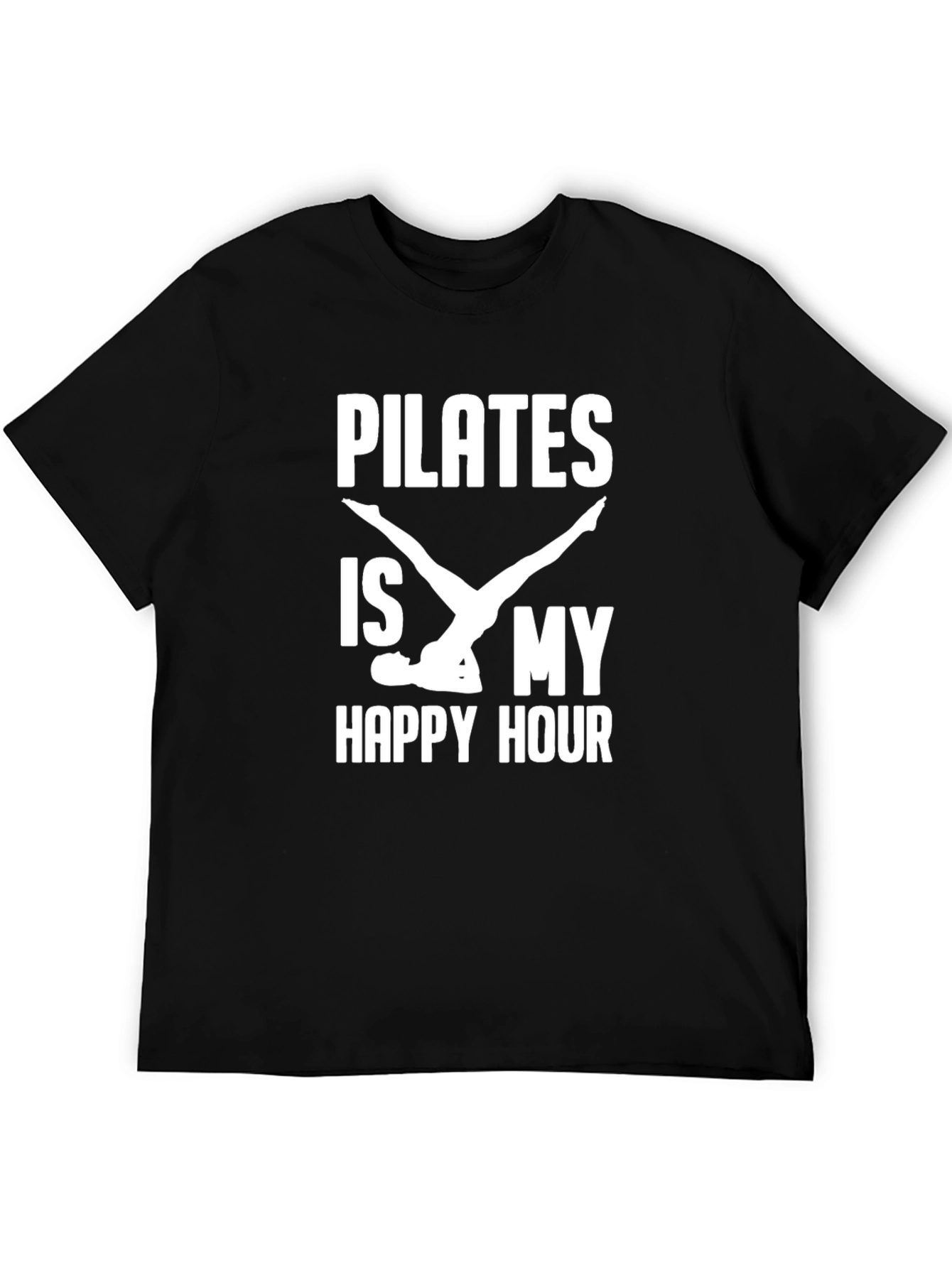 Pilates Is My Happy Hour Graphic Tee