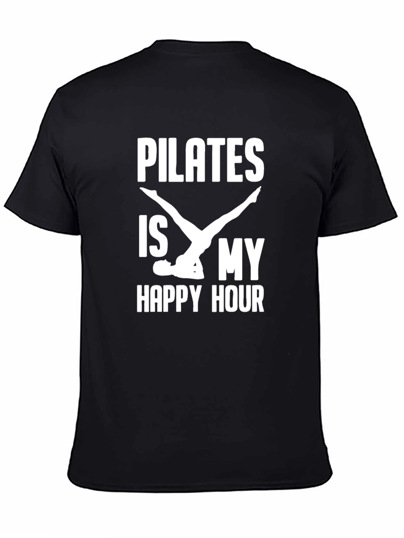 Pilates Is My Happy Hour Graphic Tee