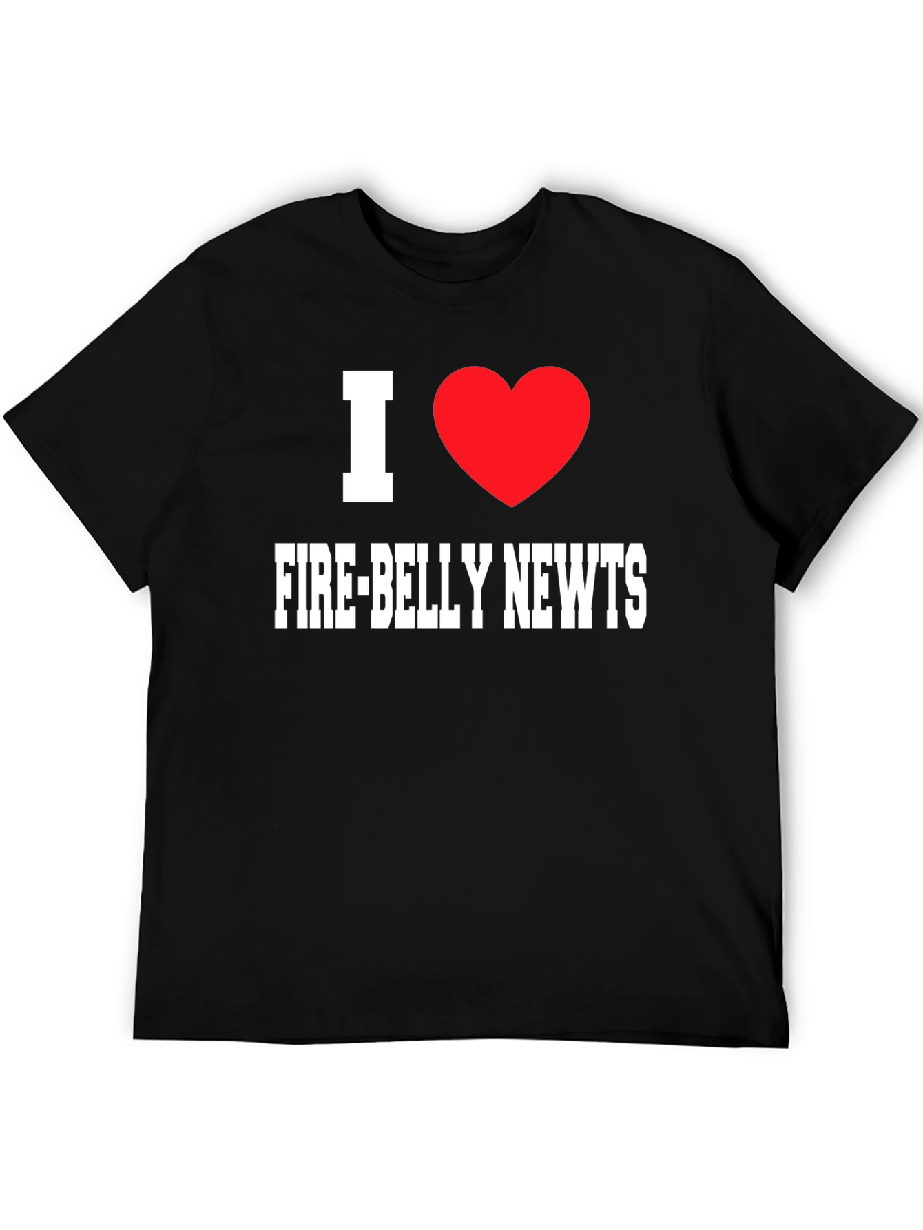 I Heart Fire-Belly Newts Graphic T-Shirt