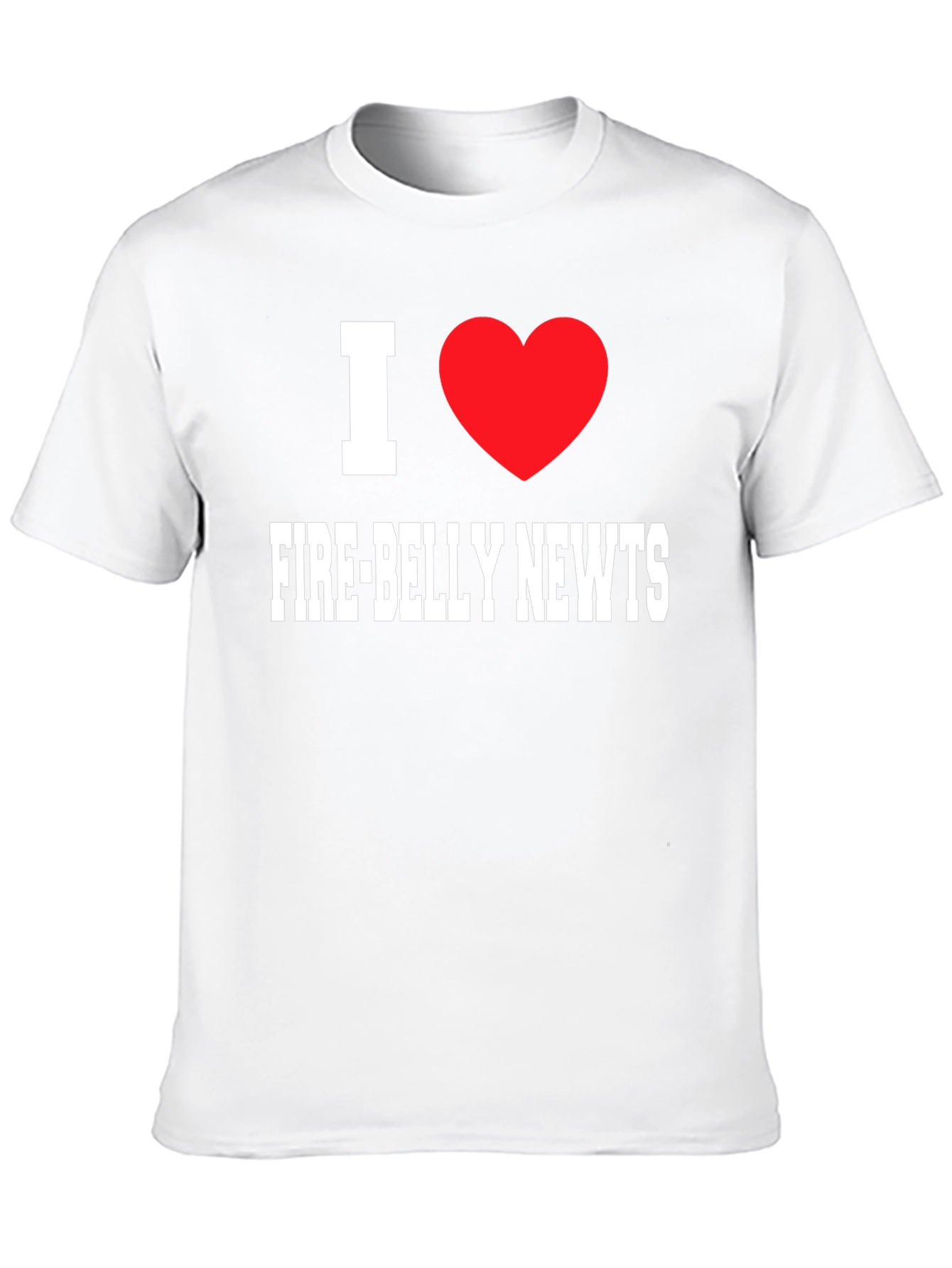 I Heart Fire-Belly Newts Graphic T-Shirt