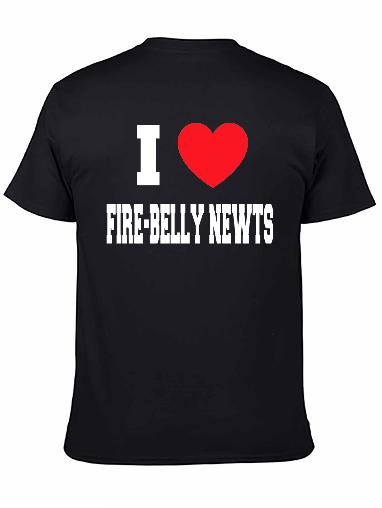 I Heart Fire-Belly Newts Graphic T-Shirt