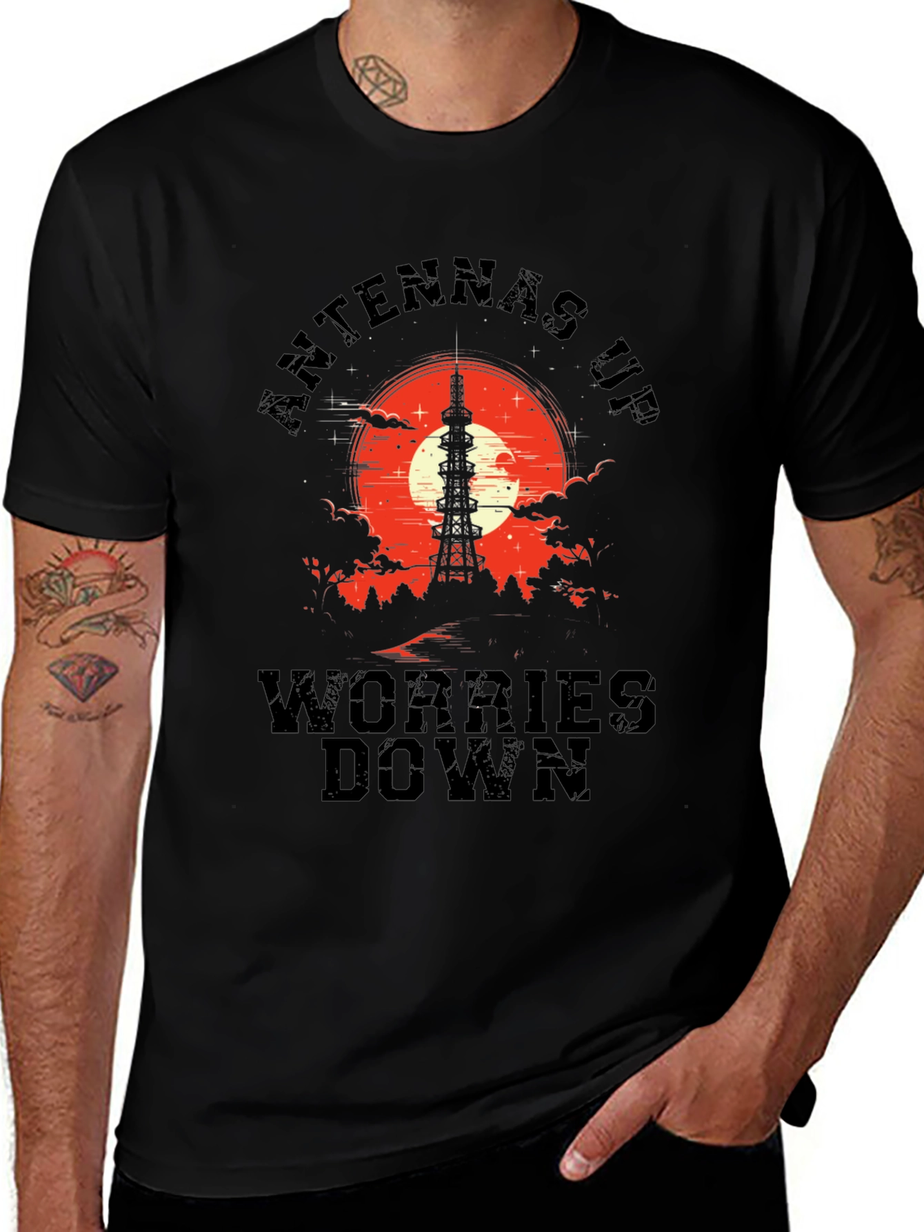 Antennas Up Graphic T-Shirt