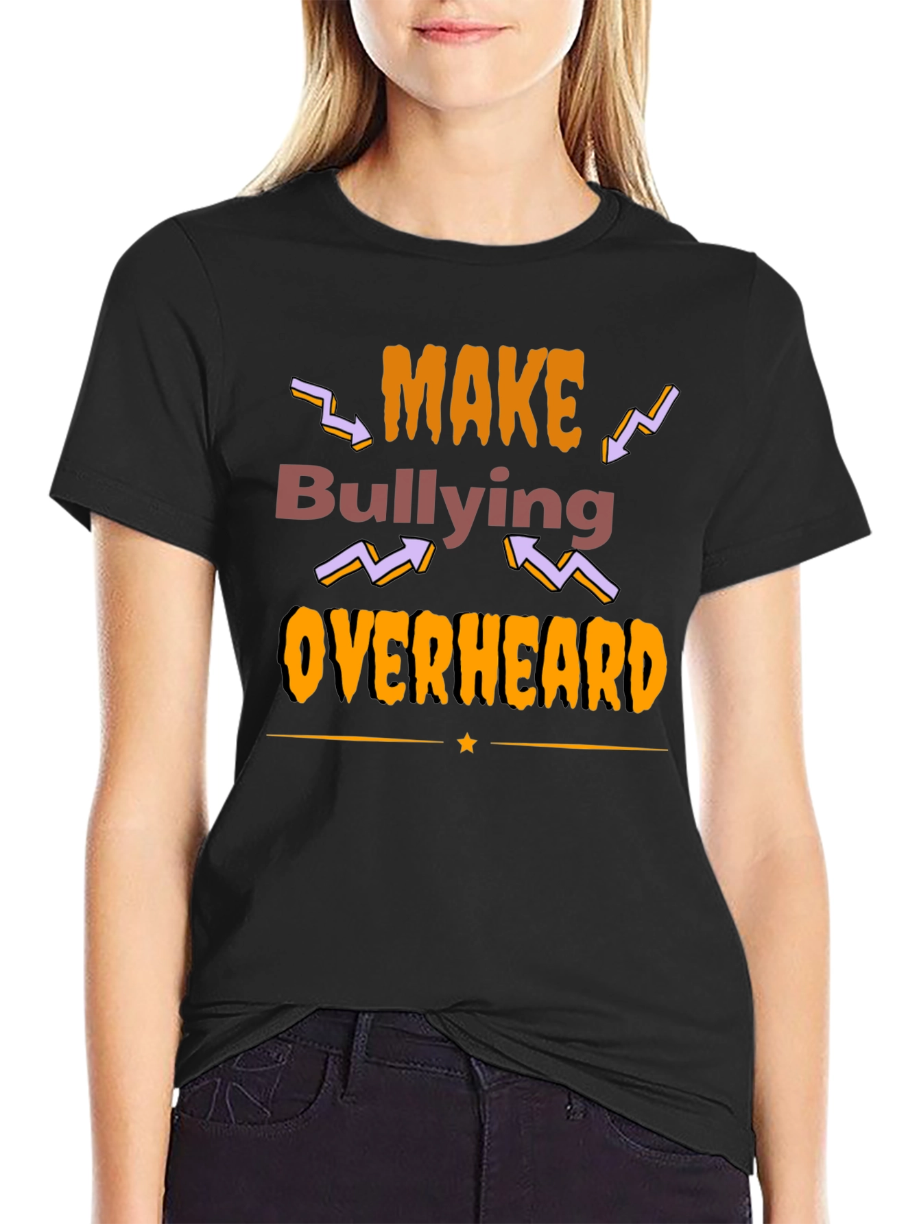Make Bullying Overheard Graphic T-Shirt