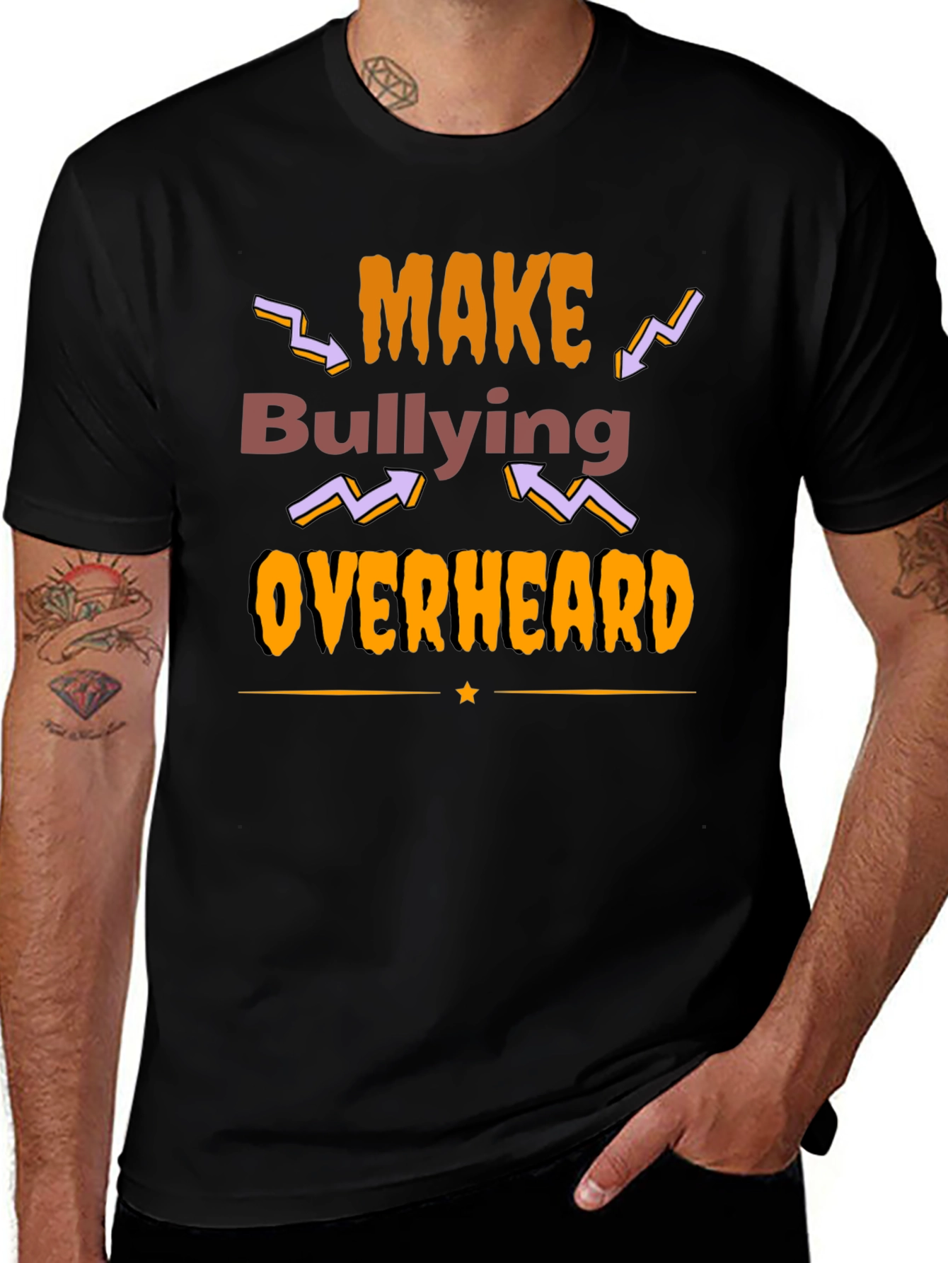 Make Bullying Overheard Graphic T-Shirt