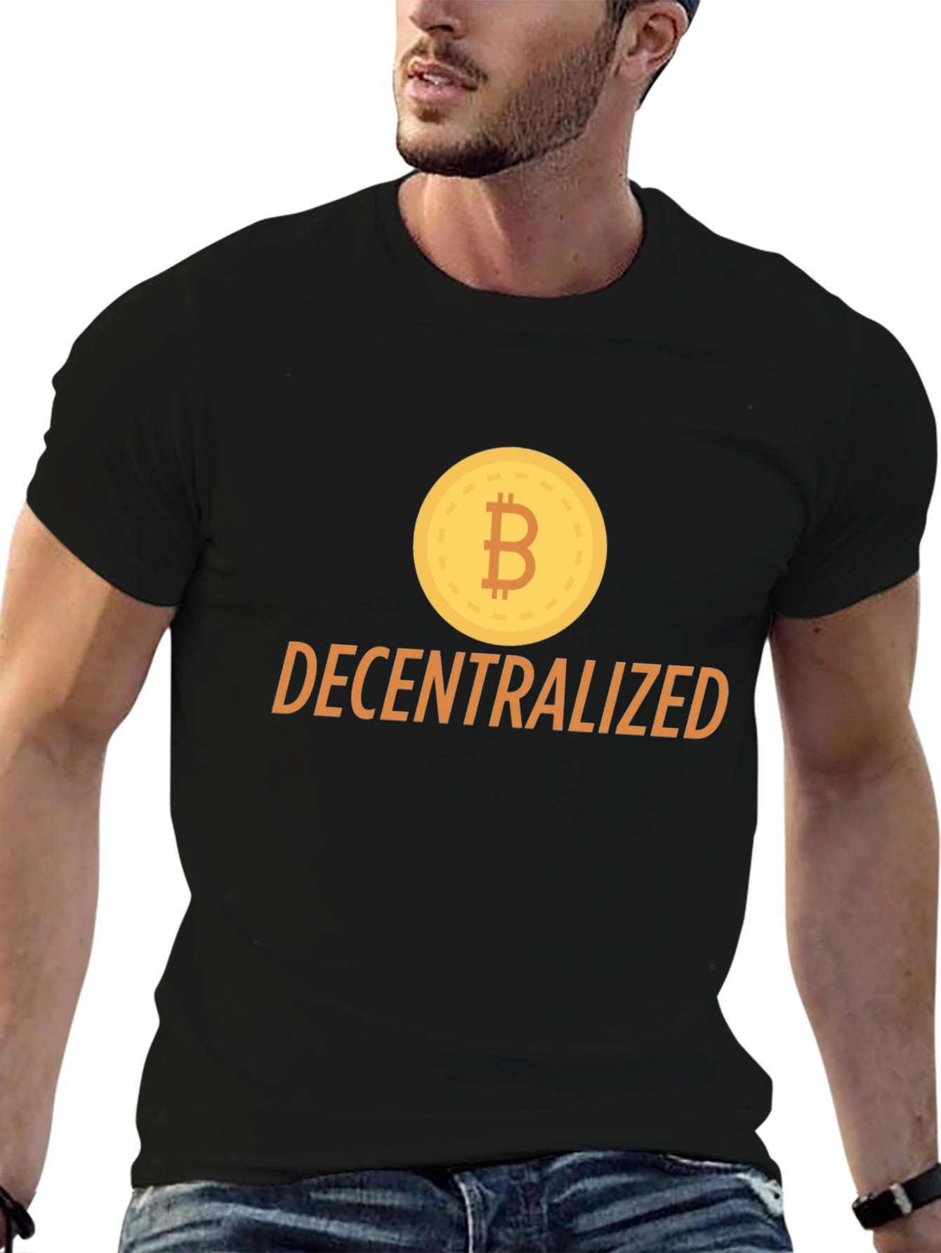 Bitcoin Decentralized Graphic T-Shirt
