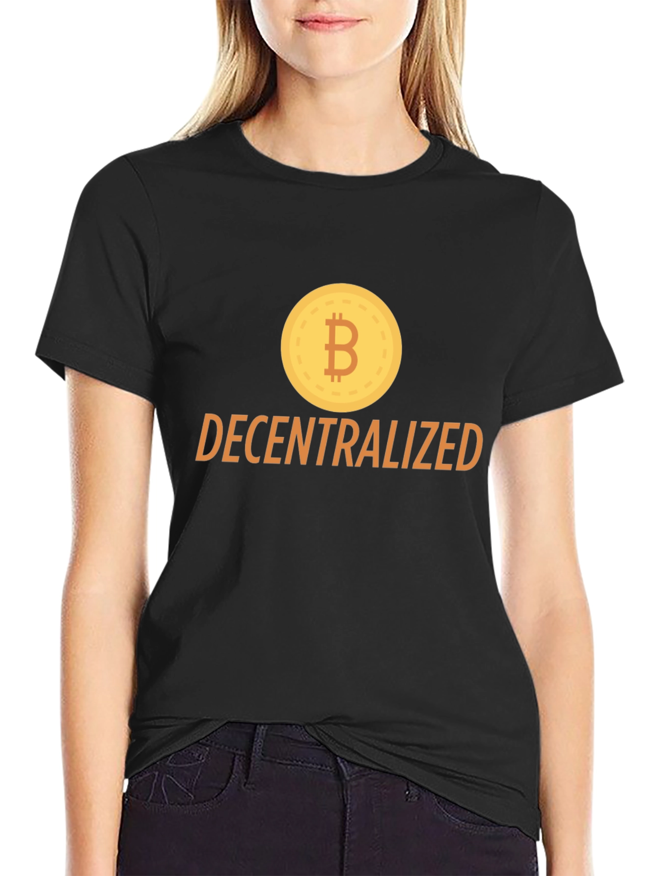 Bitcoin Decentralized Graphic T-Shirt