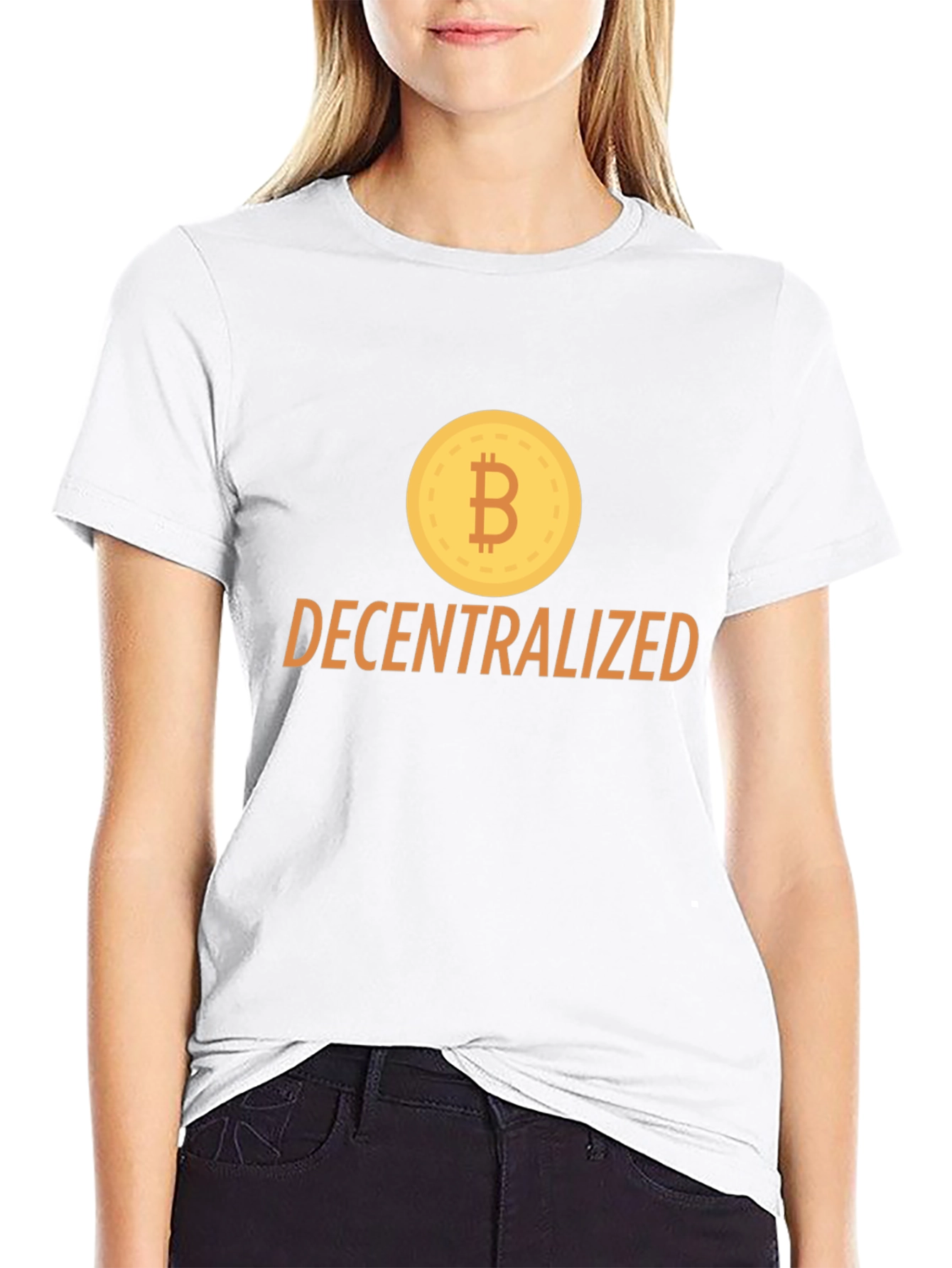 Bitcoin Decentralized Graphic T-Shirt