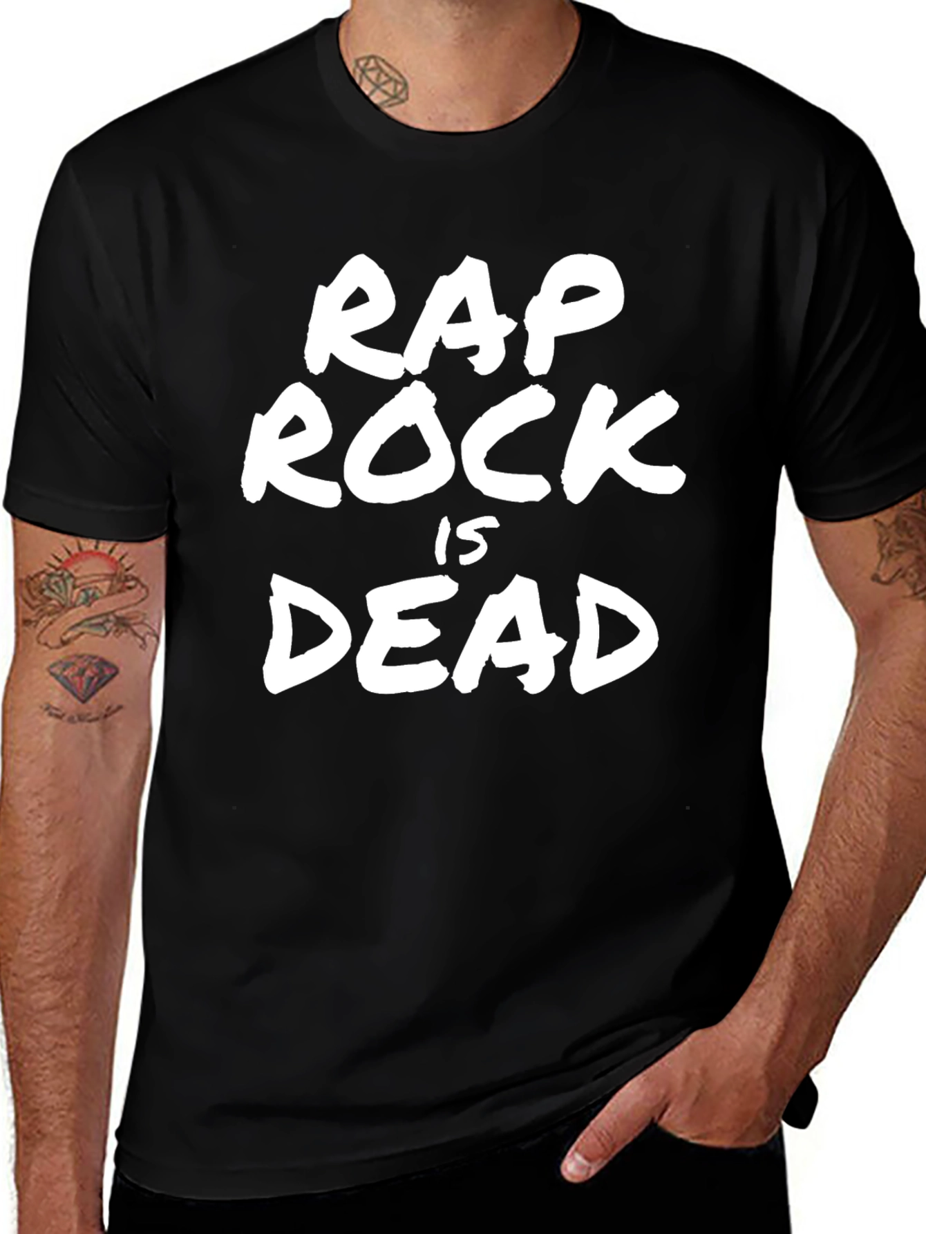 Rap Rock is Dead Graphic Tee