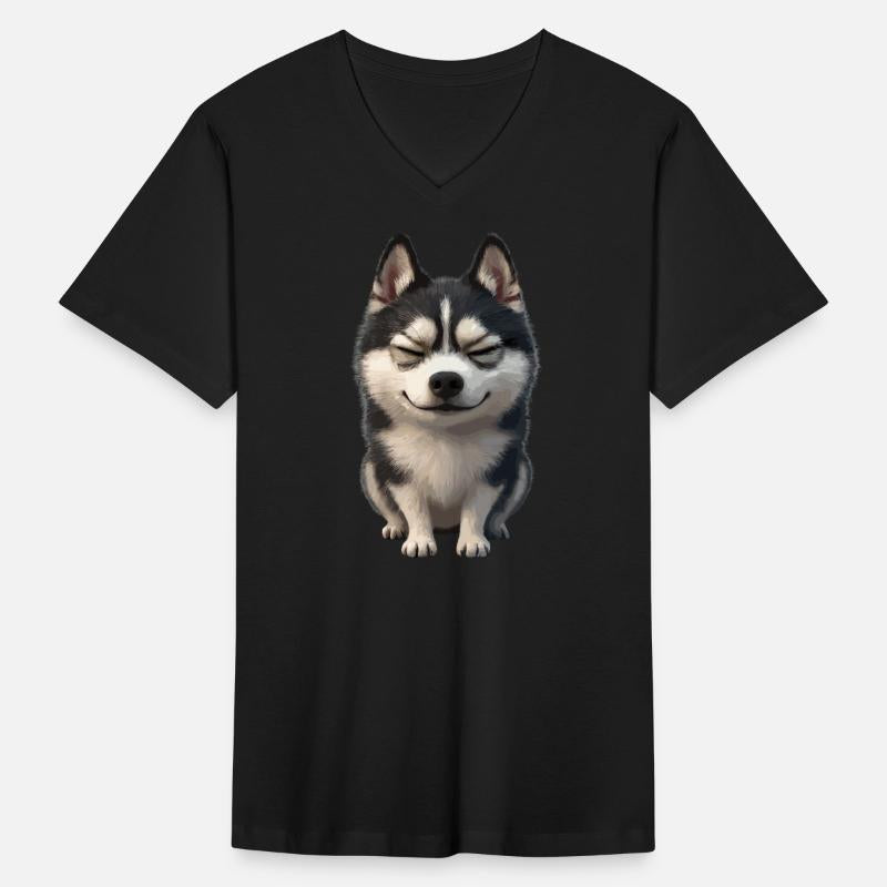 Leave Husky Zen Meditation Relaxation Motive