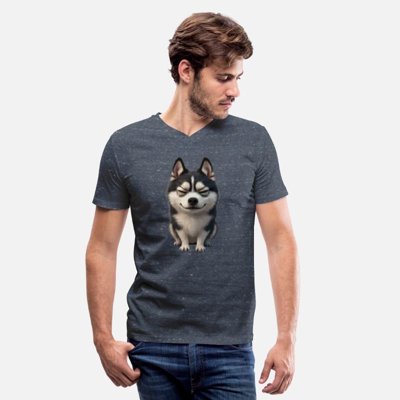 Leave Husky Zen Meditation Relaxation Motive