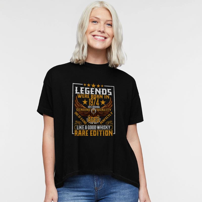 Legends were born in 1974 aged like a good whisky