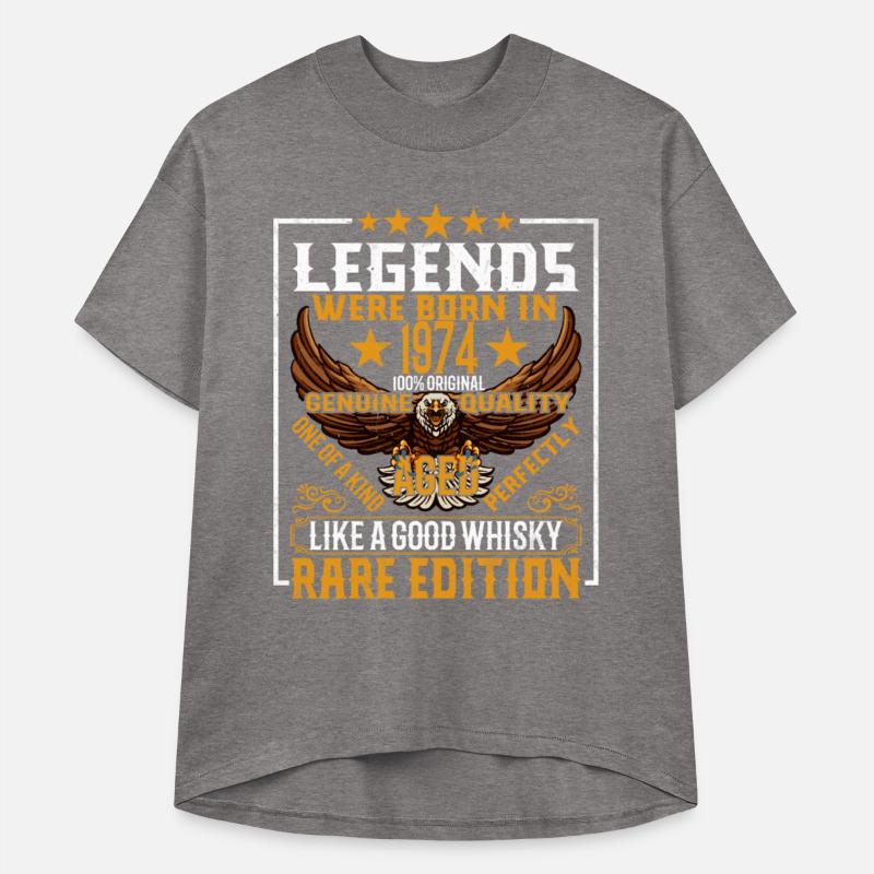Legends were born in 1974 aged like a good whisky